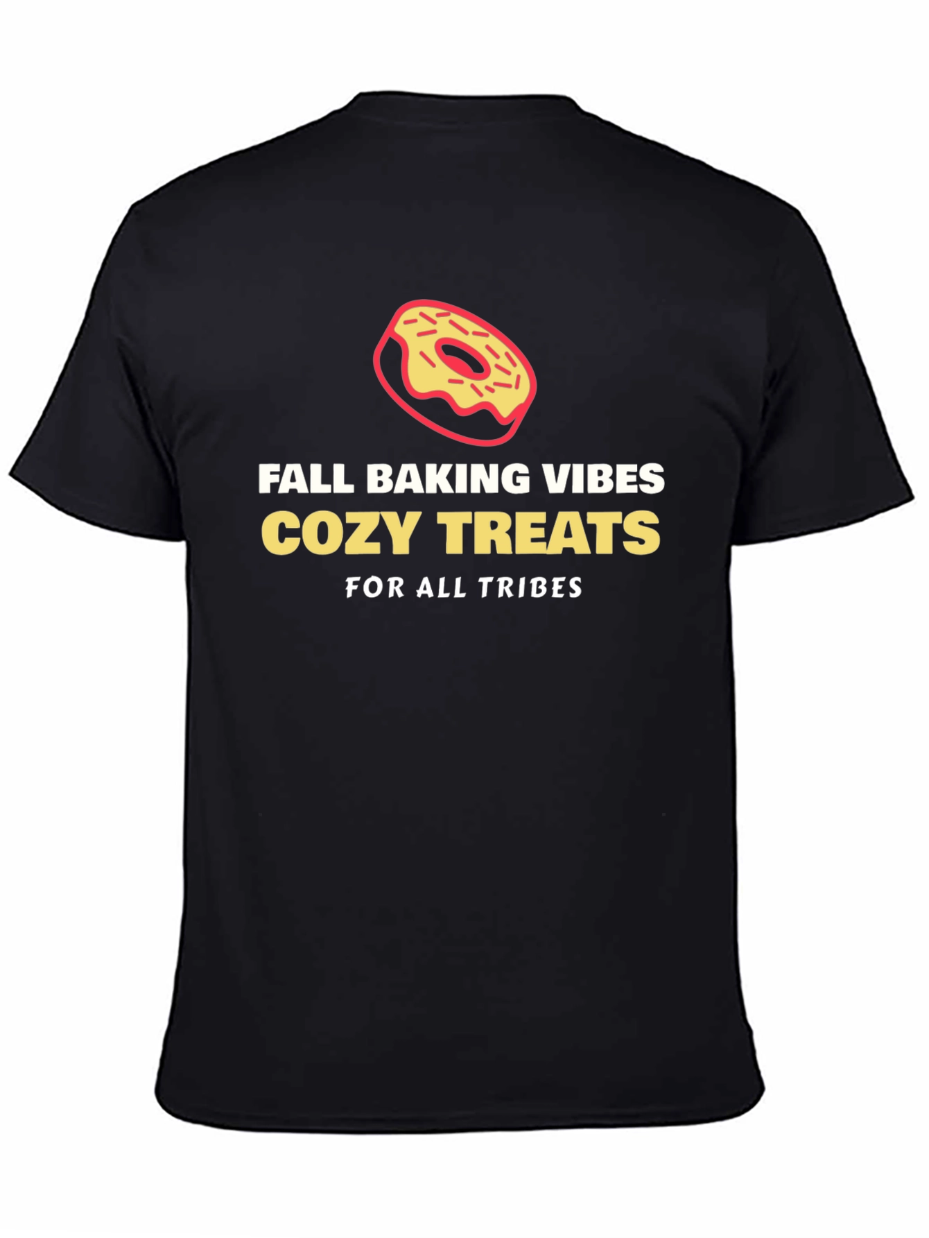 Fall Baking Vibes Cozy Treats Graphic T-Shirt