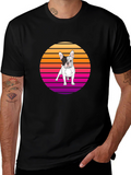 Retro French Bulldog Graphic Tee