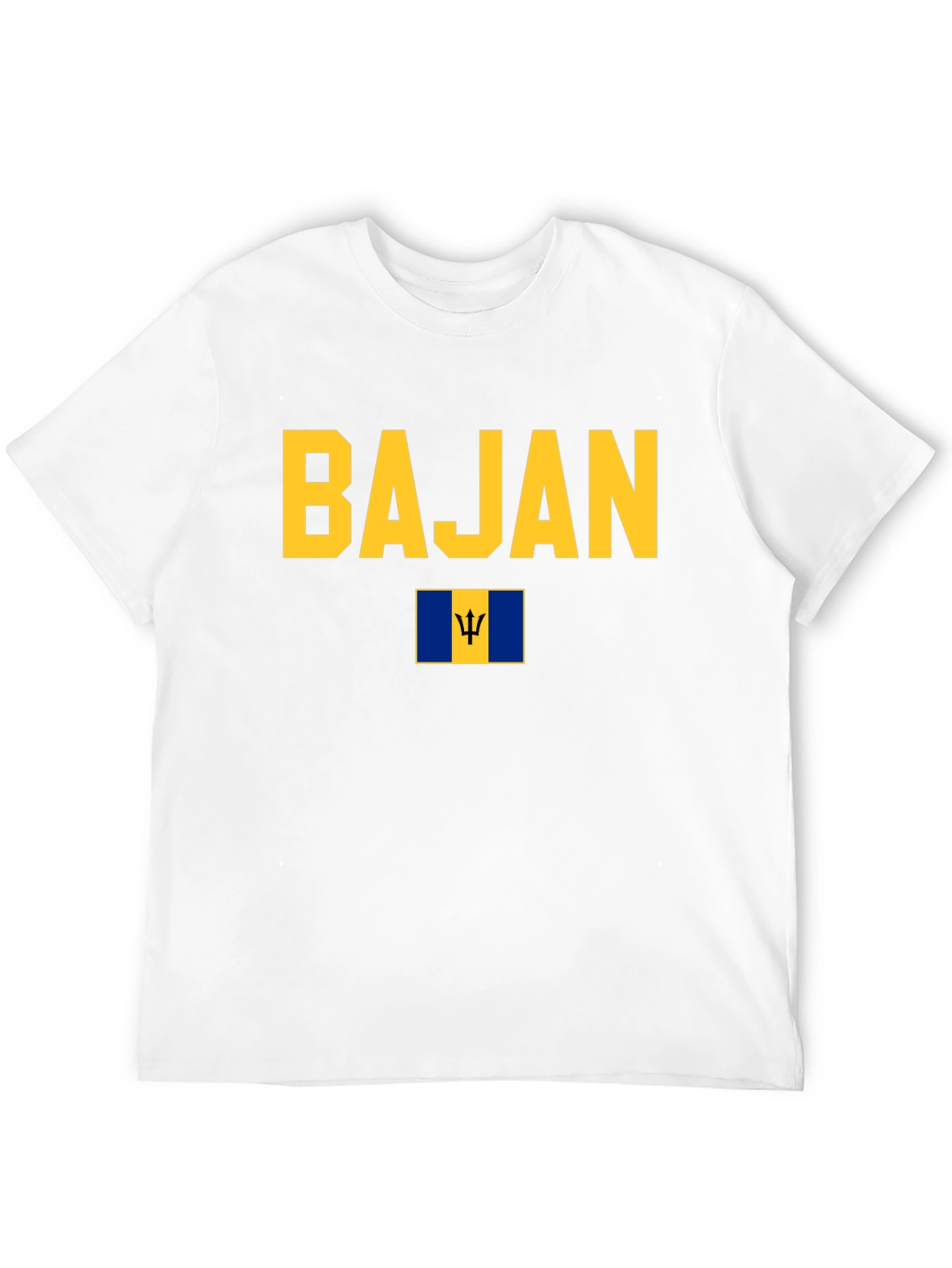 Bajan Pride T-Shirt - Barbados Flag Tee