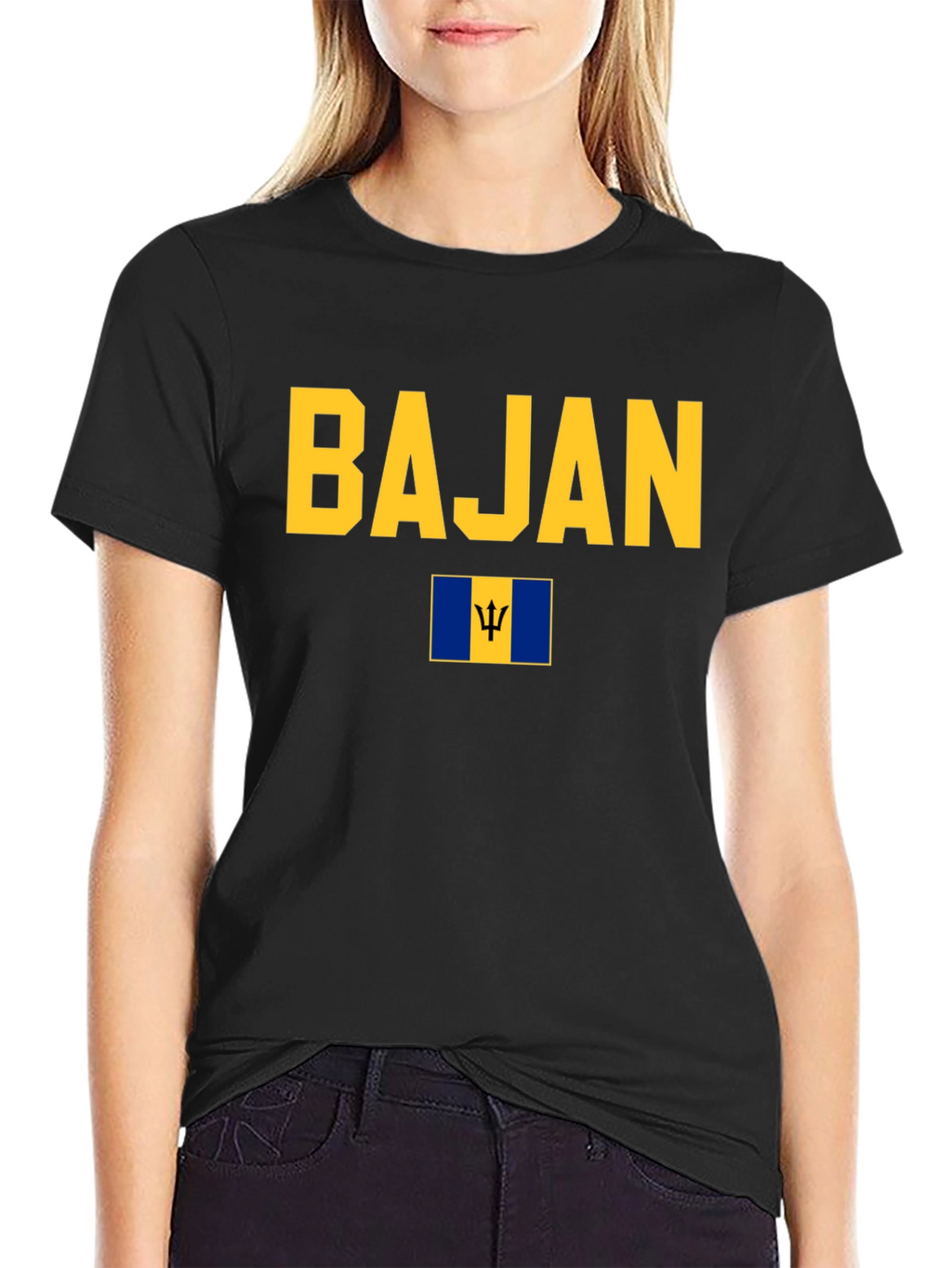 Bajan Pride T-Shirt - Barbados Flag Tee