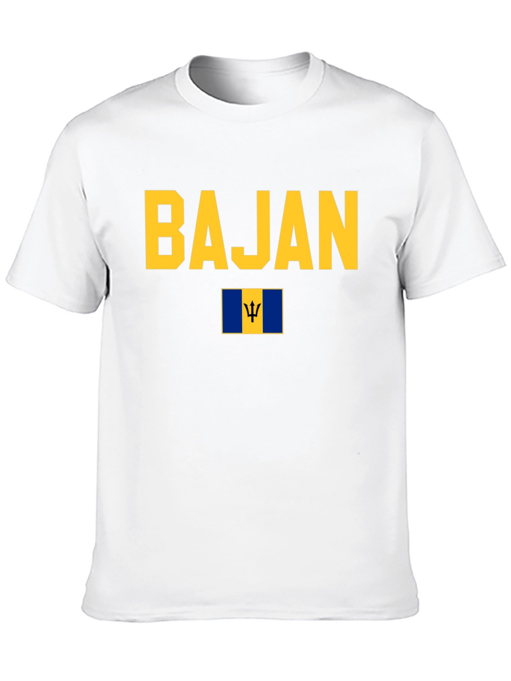 Bajan Pride T-Shirt - Barbados Flag Tee