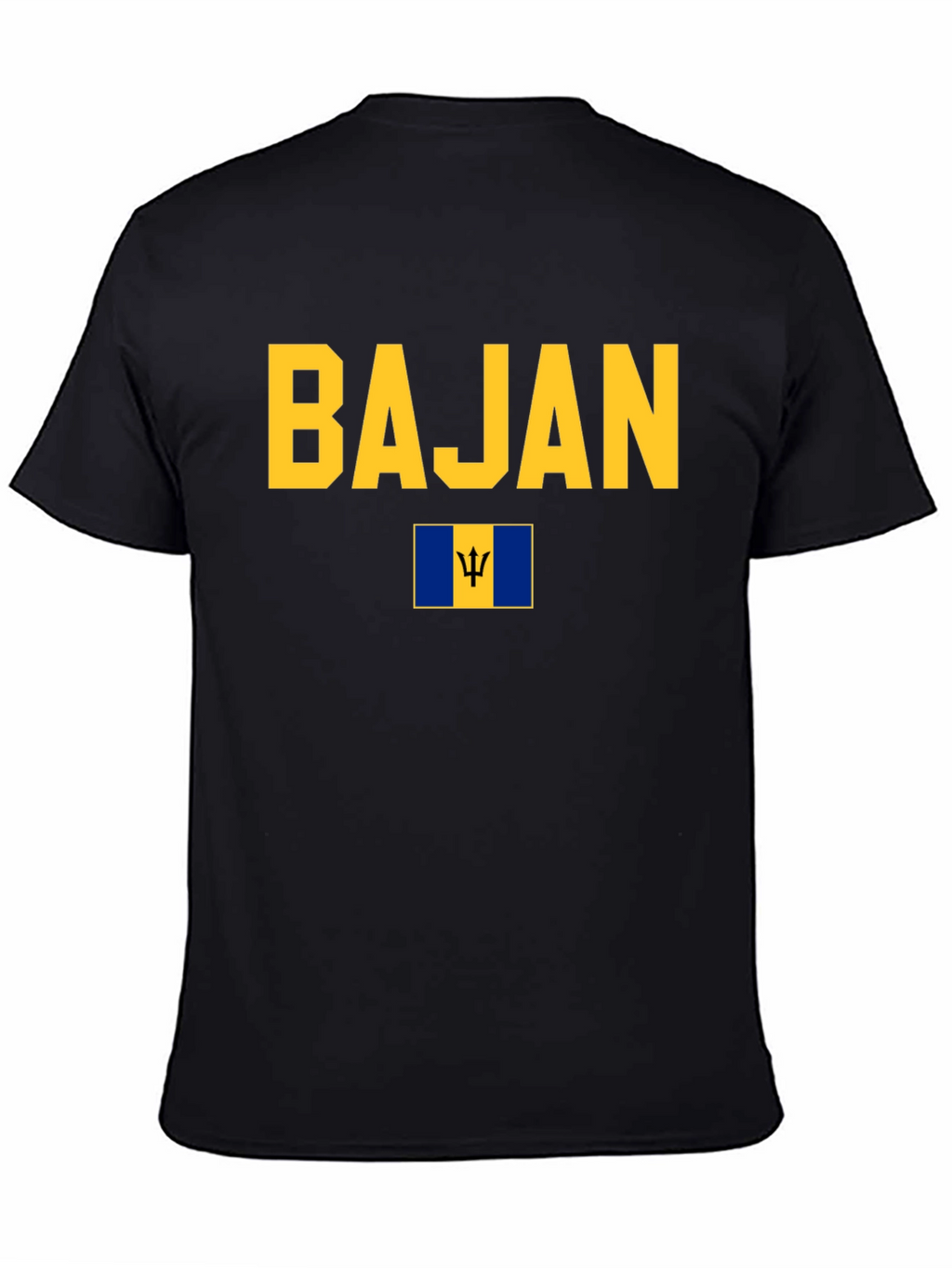 Bajan Pride T-Shirt - Barbados Flag Tee