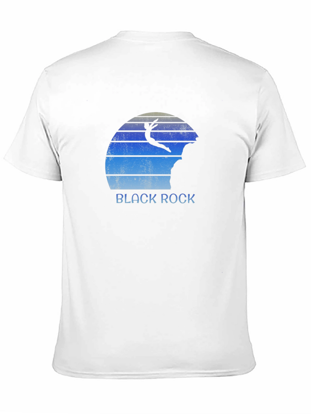 Black Rock Cliff Diver Graphic T-Shirt