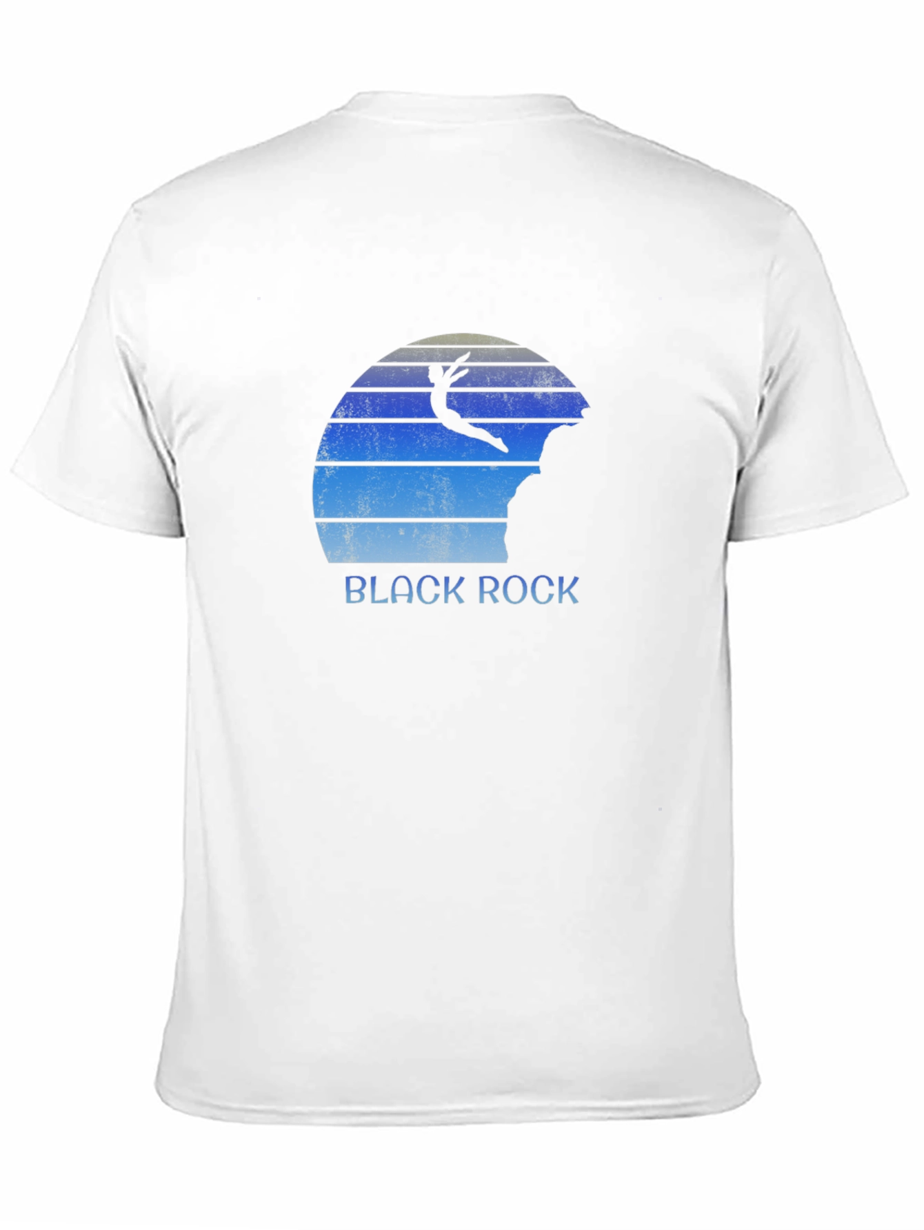 Black Rock Cliff Diver Graphic T-Shirt