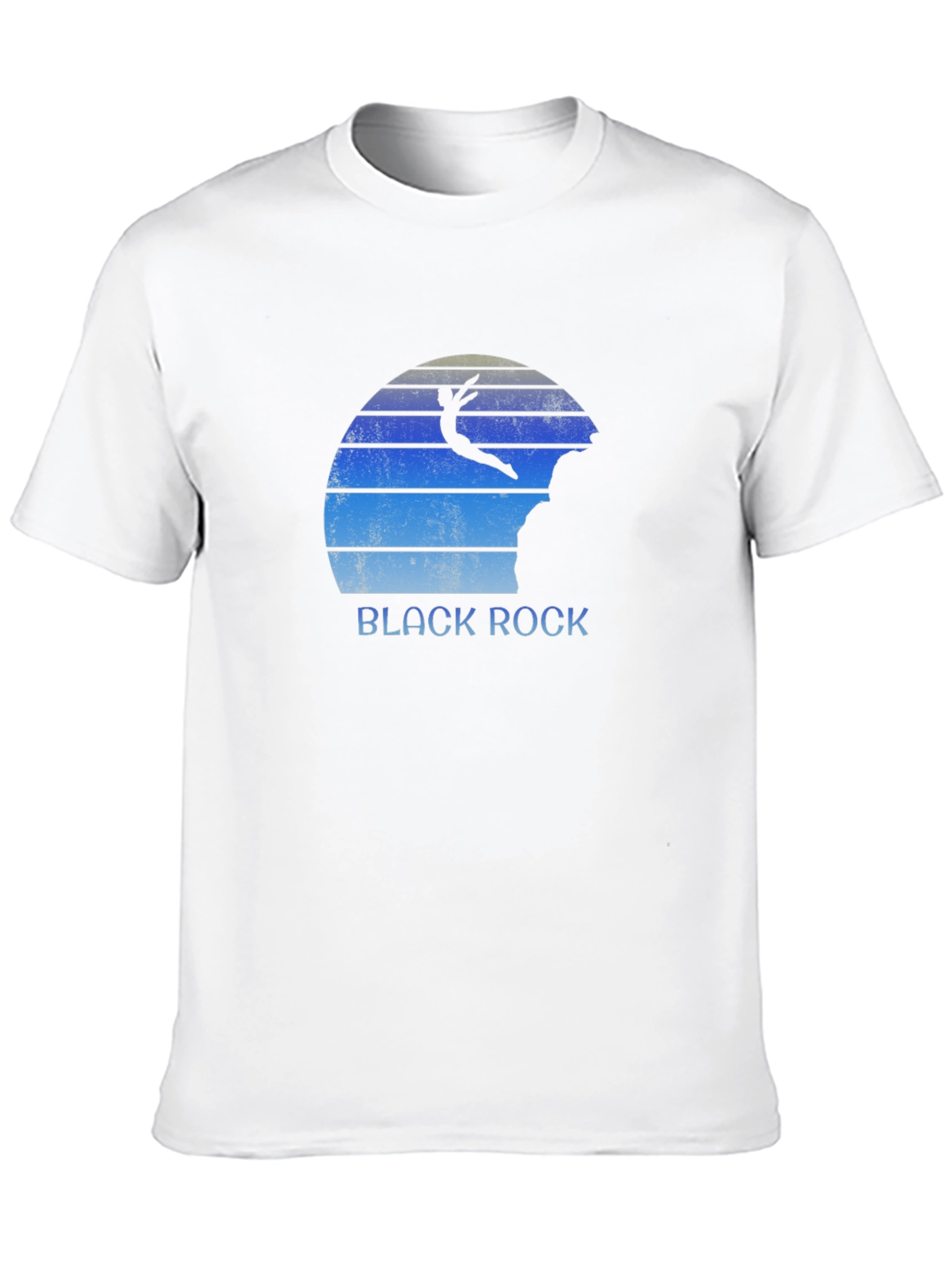 Black Rock Cliff Diver Graphic T-Shirt