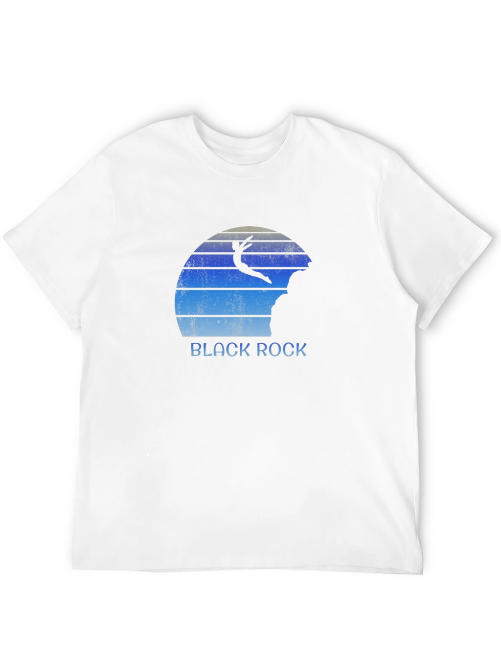 Black Rock Cliff Diver Graphic T-Shirt