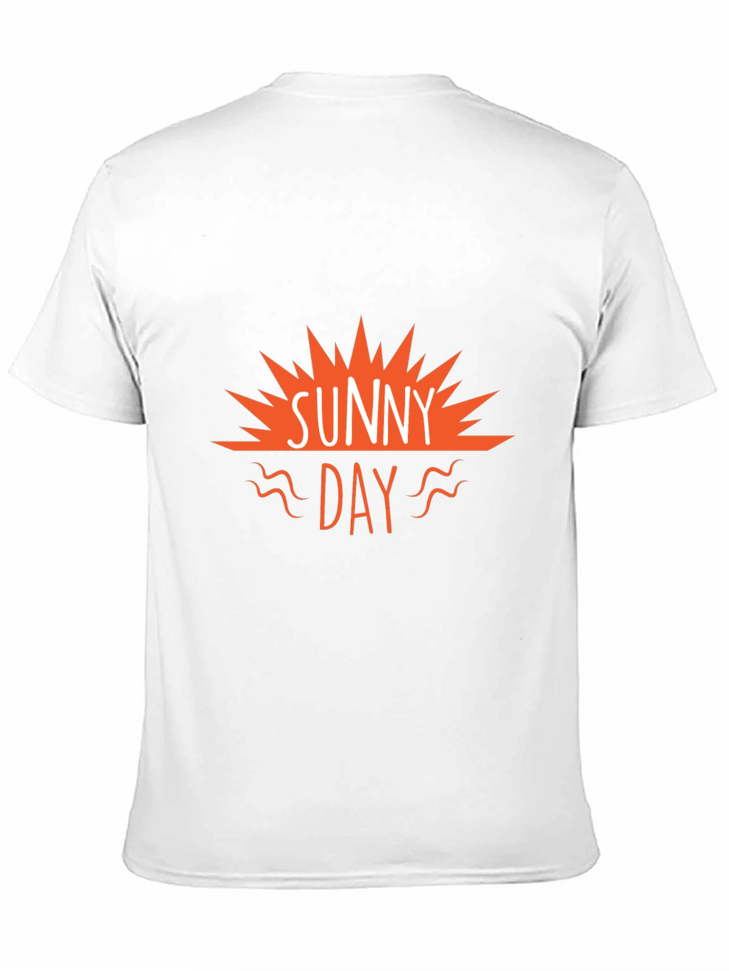 Sunny Day Graphic Tee - Black Casual T-Shirt