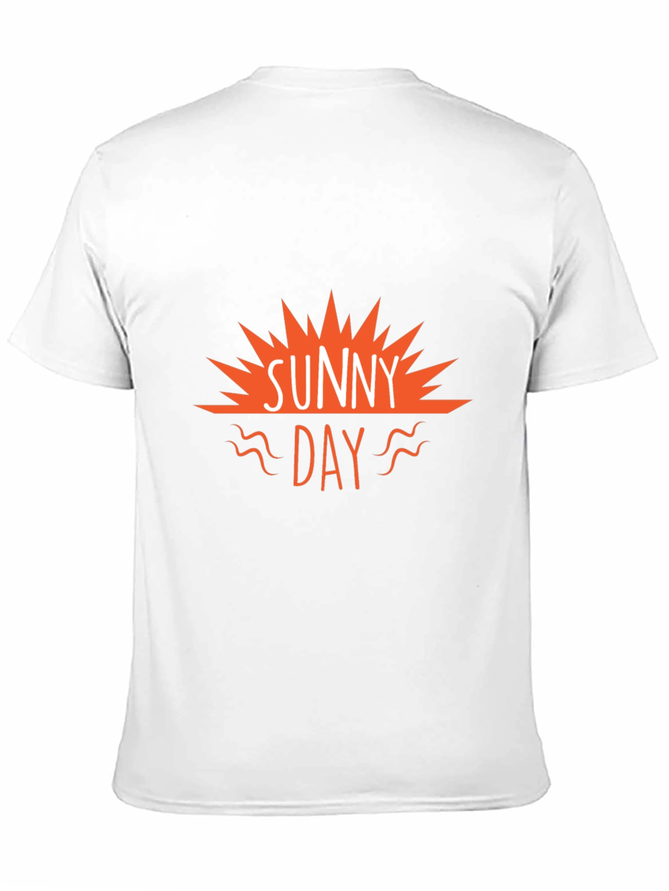 Sunny Day Graphic Tee - Black Casual T-Shirt