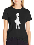 Silhouette Chic Tee - Classic Black