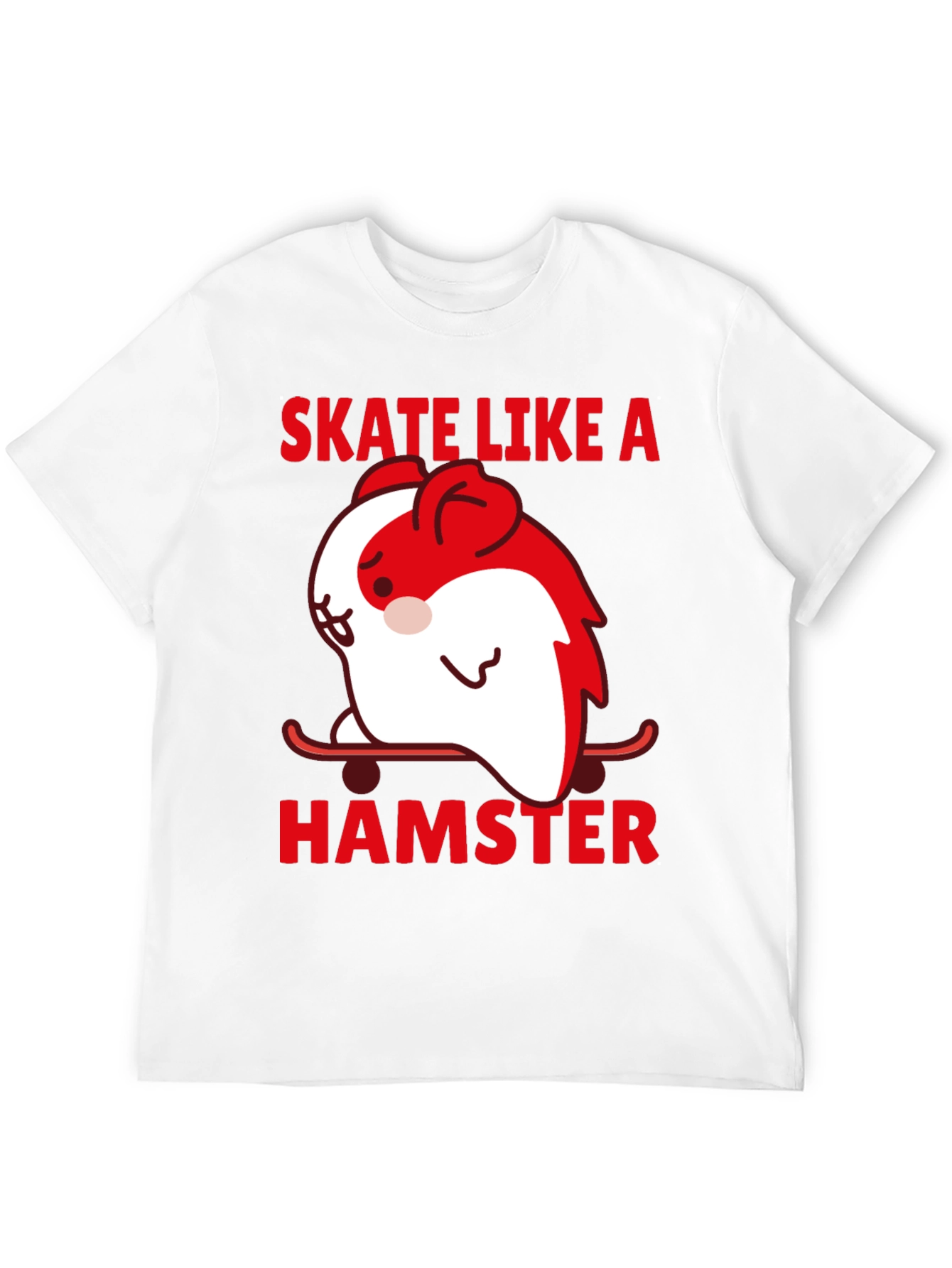 Skate Like A Hamster Graphic Tee