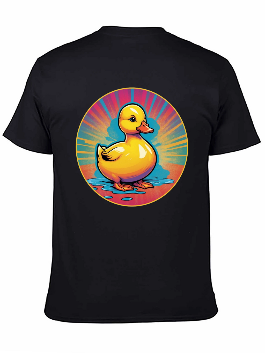 Rubber Duck Graphic Tee - Retro Style