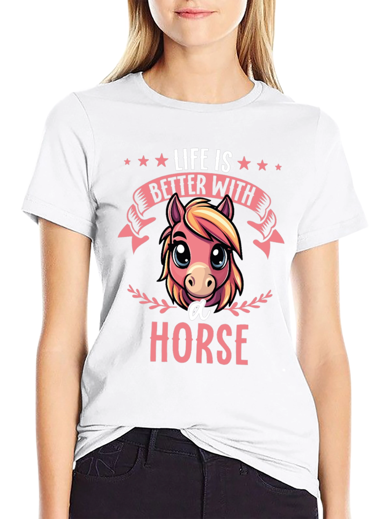 Life is Better With A Horse T-Shirt