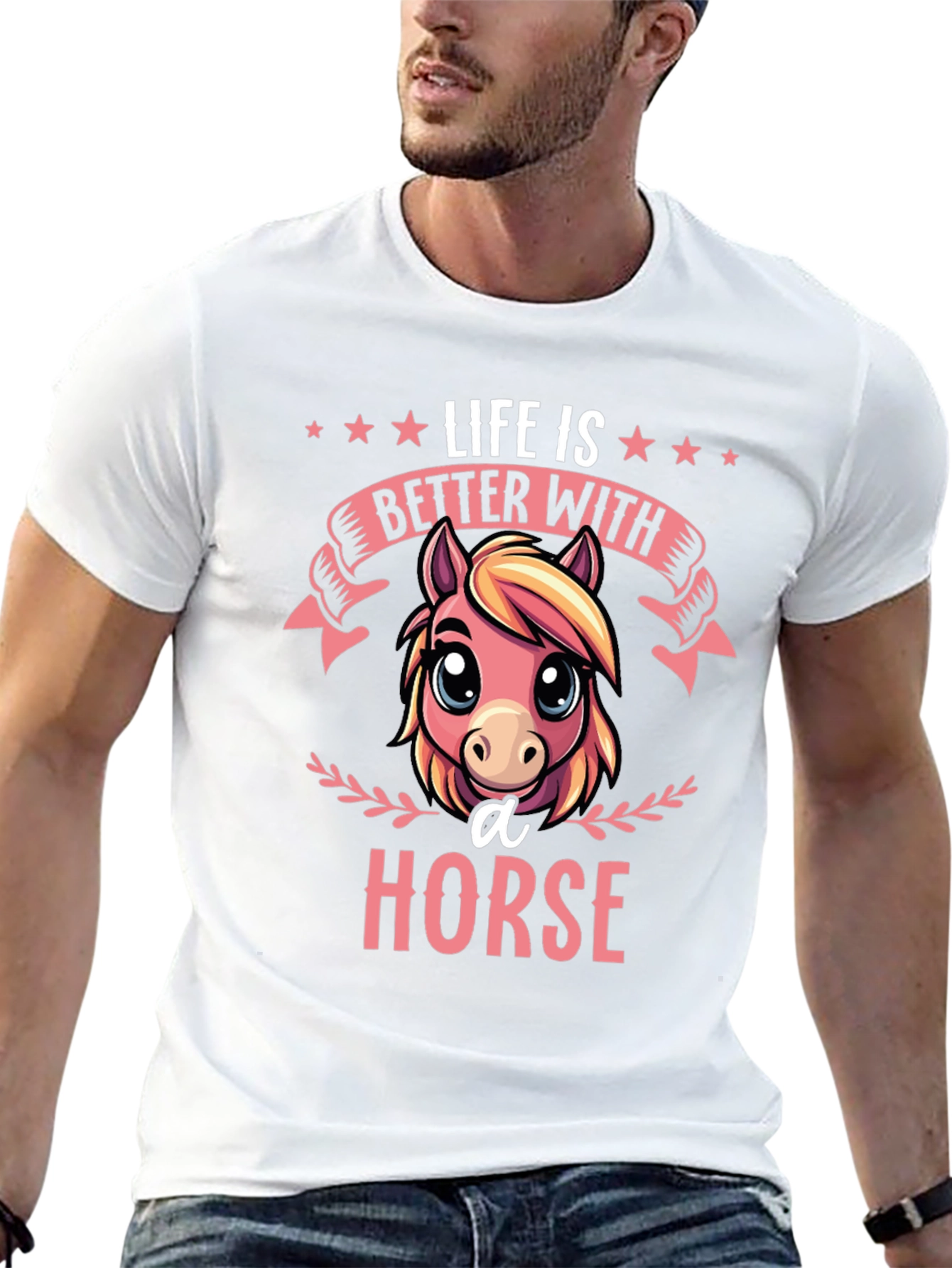 Life is Better With A Horse T-Shirt