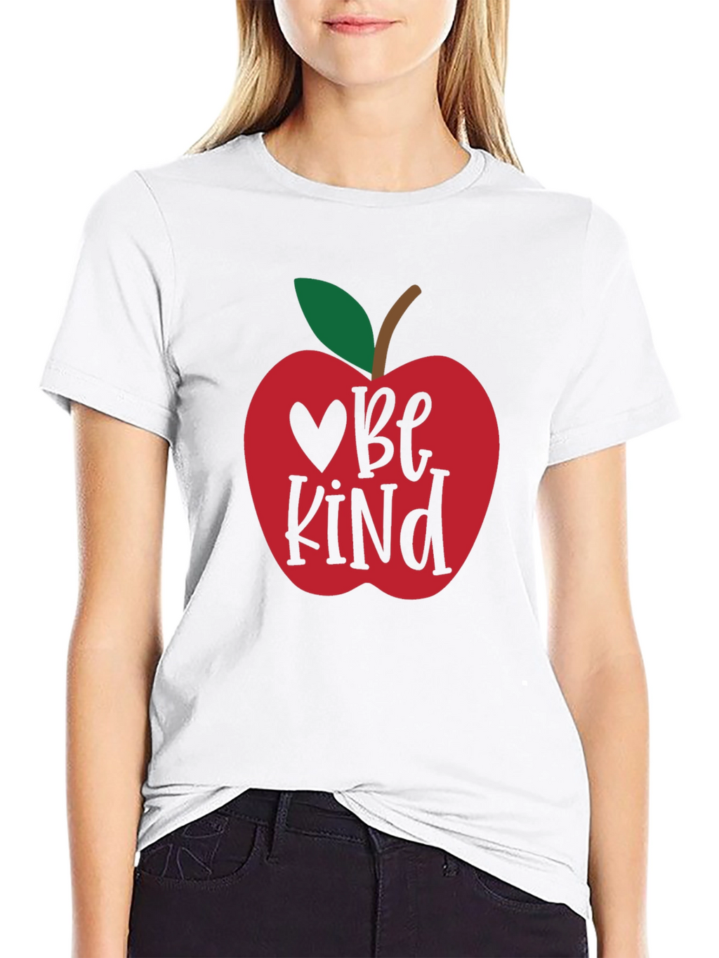 Be Kind Apple T-Shirt - Teacher Appreciation