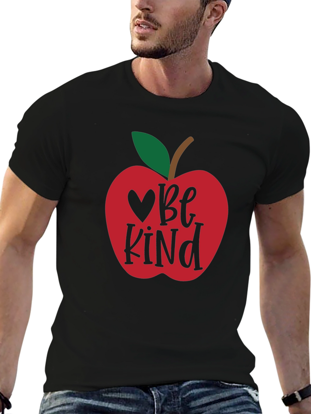 Be Kind Apple T-Shirt - Teacher Appreciation
