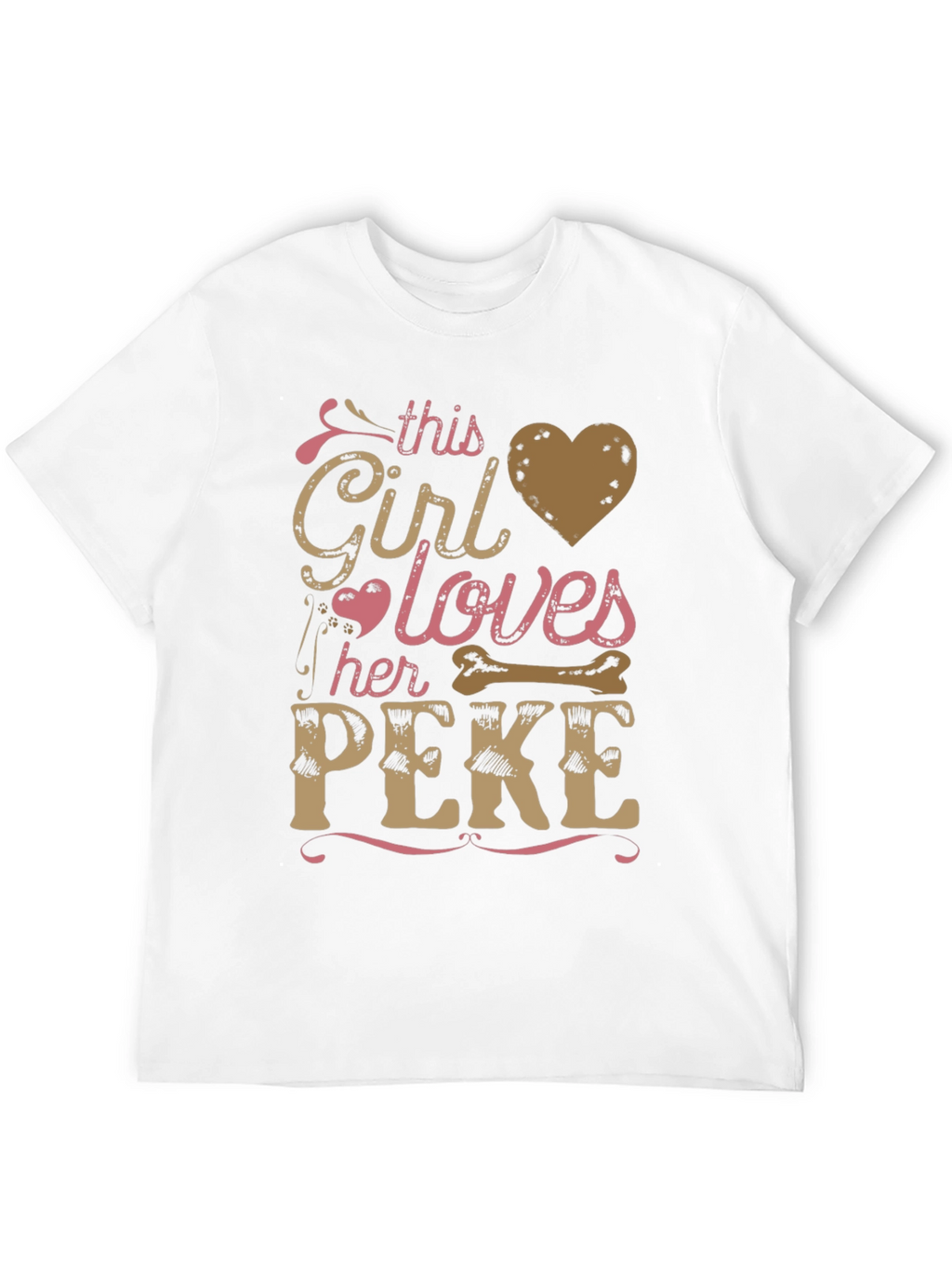 This Girl Loves Her Peke T-Shirt