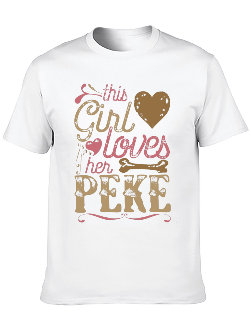 This Girl Loves Her Peke T-Shirt