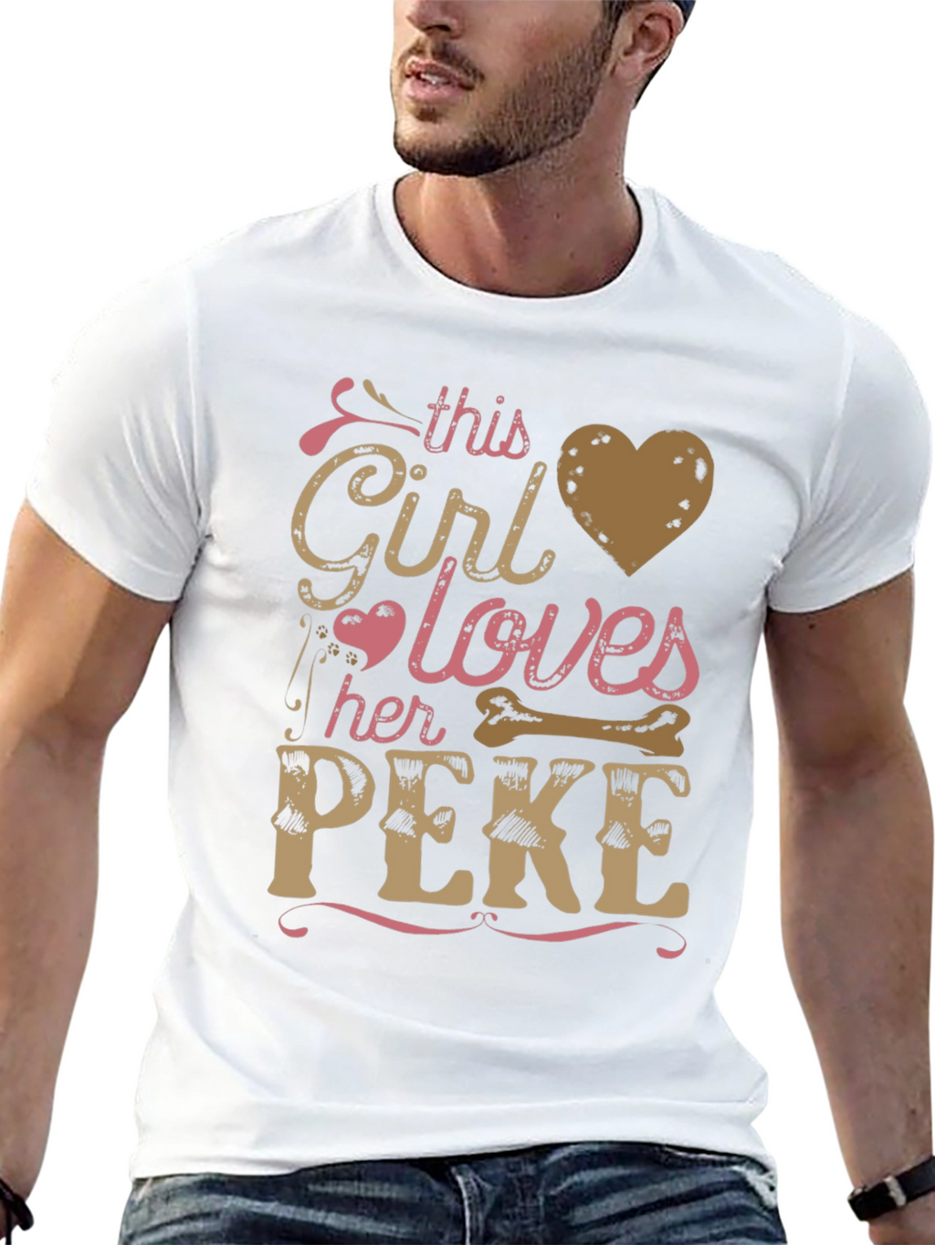 This Girl Loves Her Peke T-Shirt