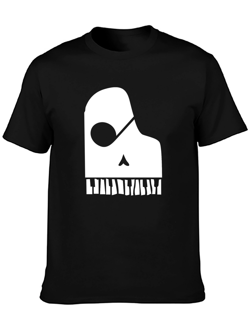 Piano Skull T-Shirt - Music Lover Tee