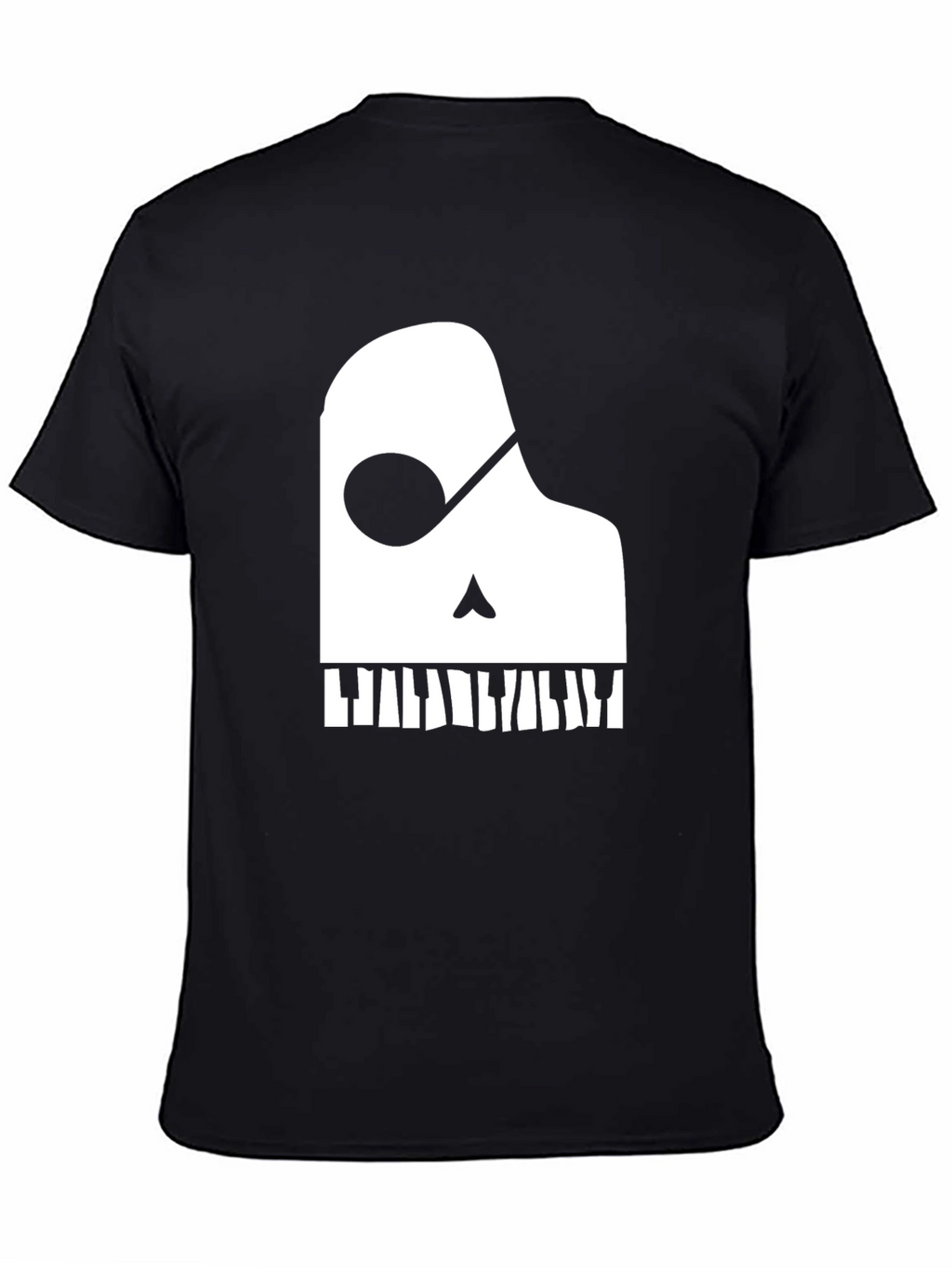 Piano Skull T-Shirt - Music Lover Tee