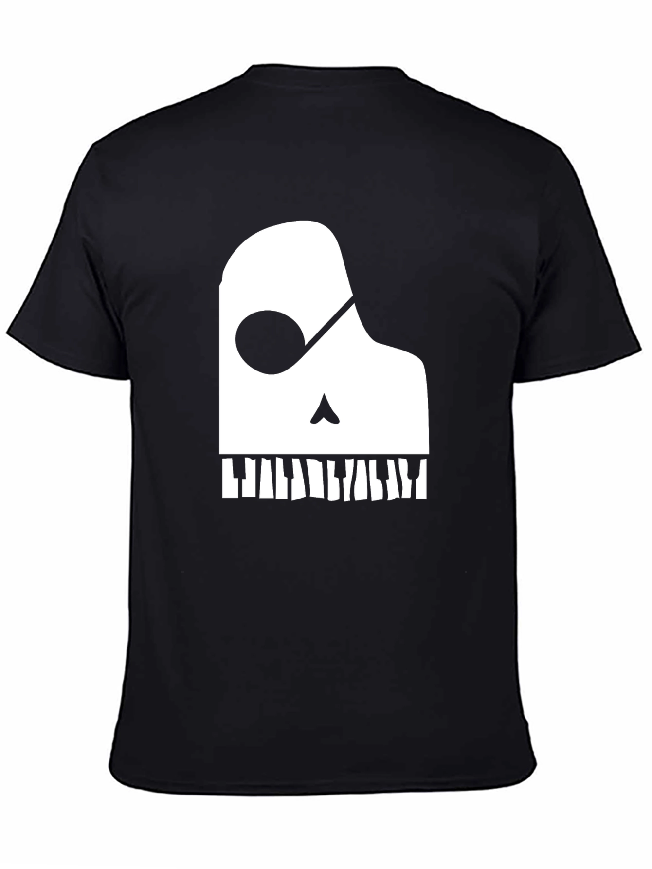 Piano Skull T-Shirt - Music Lover Tee