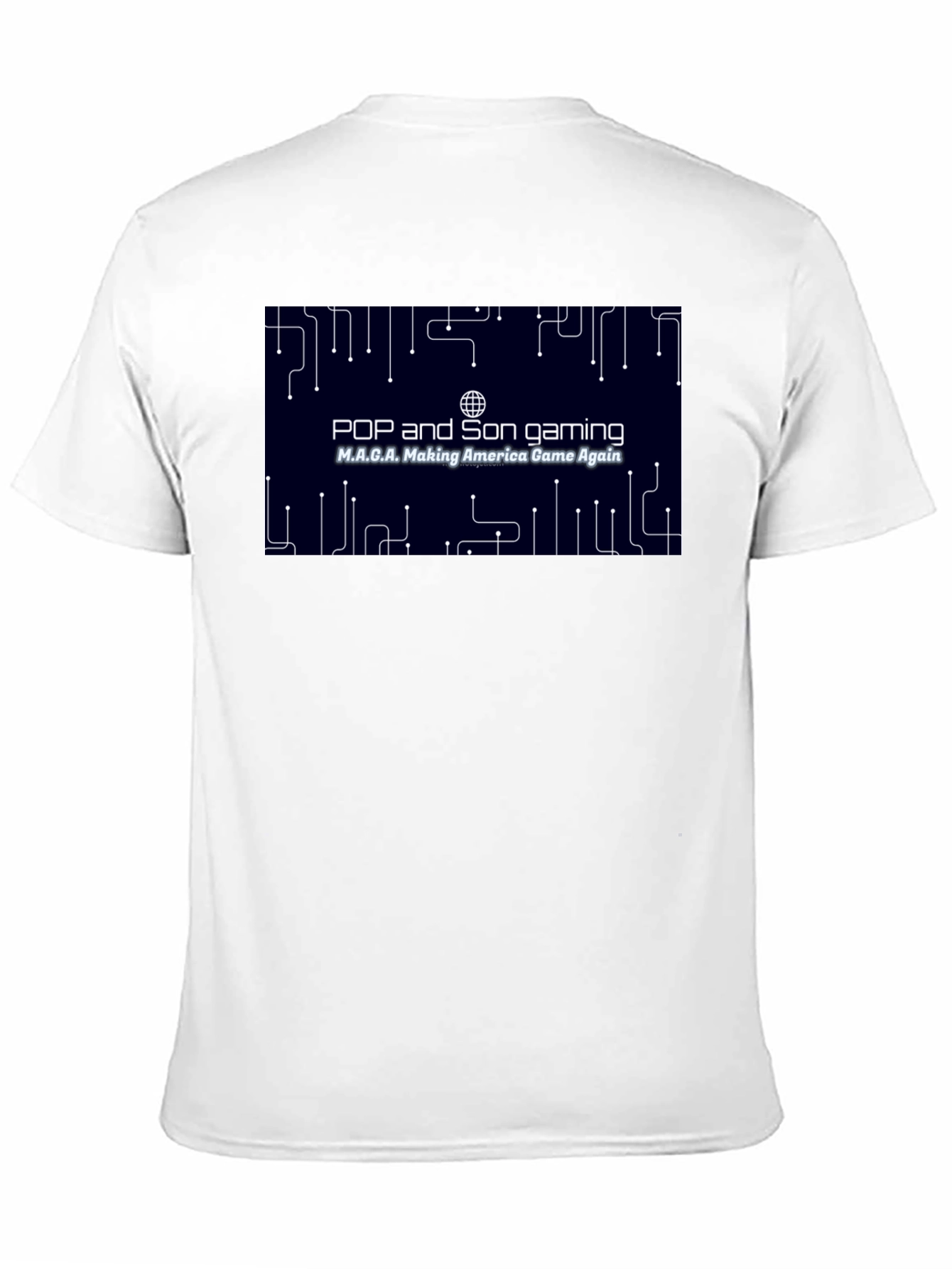 Pop and Son Gaming MAGA Black T-Shirt