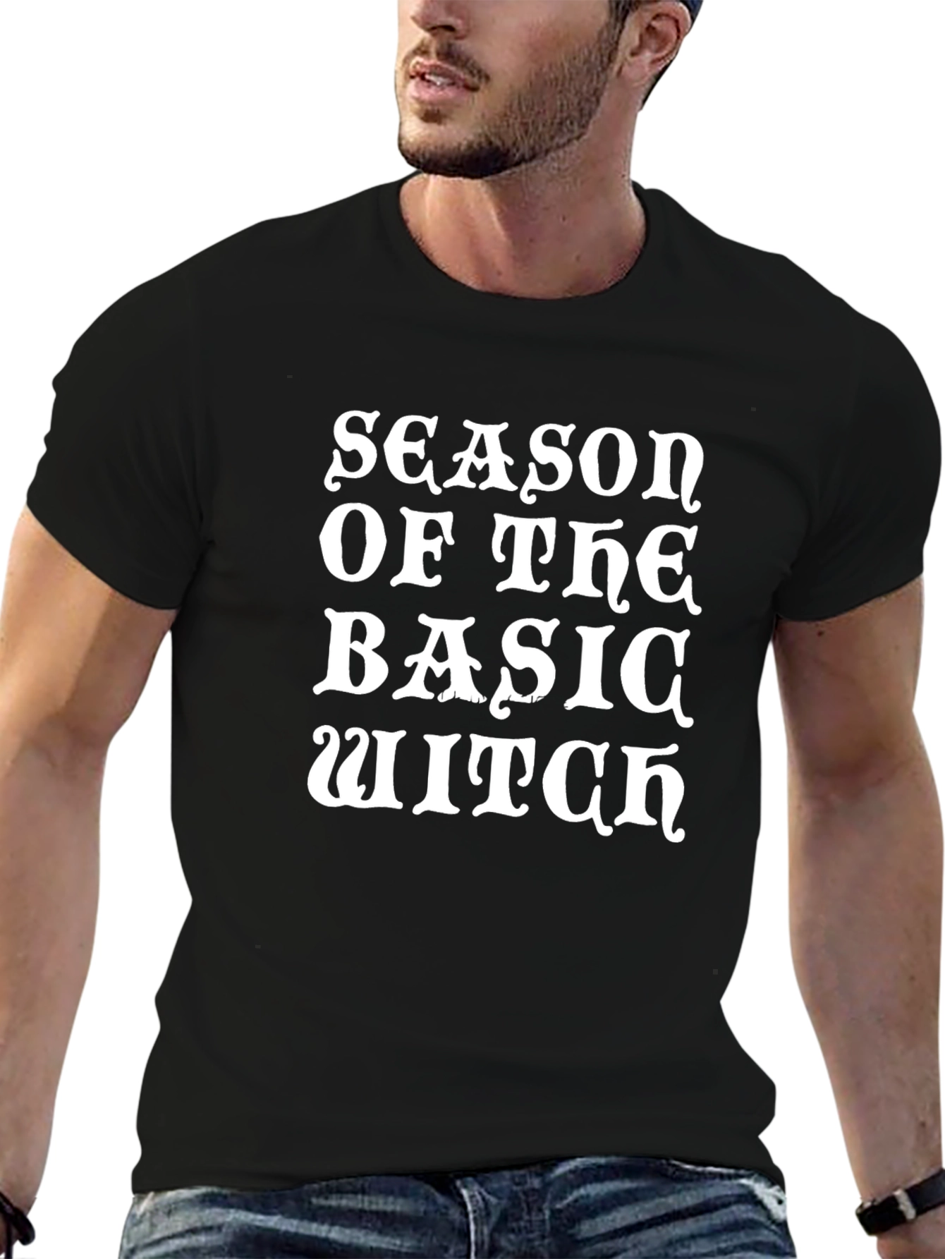 Basic Witch Season Black T-Shirt