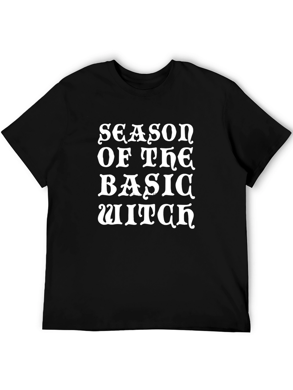 Basic Witch Season Black T-Shirt