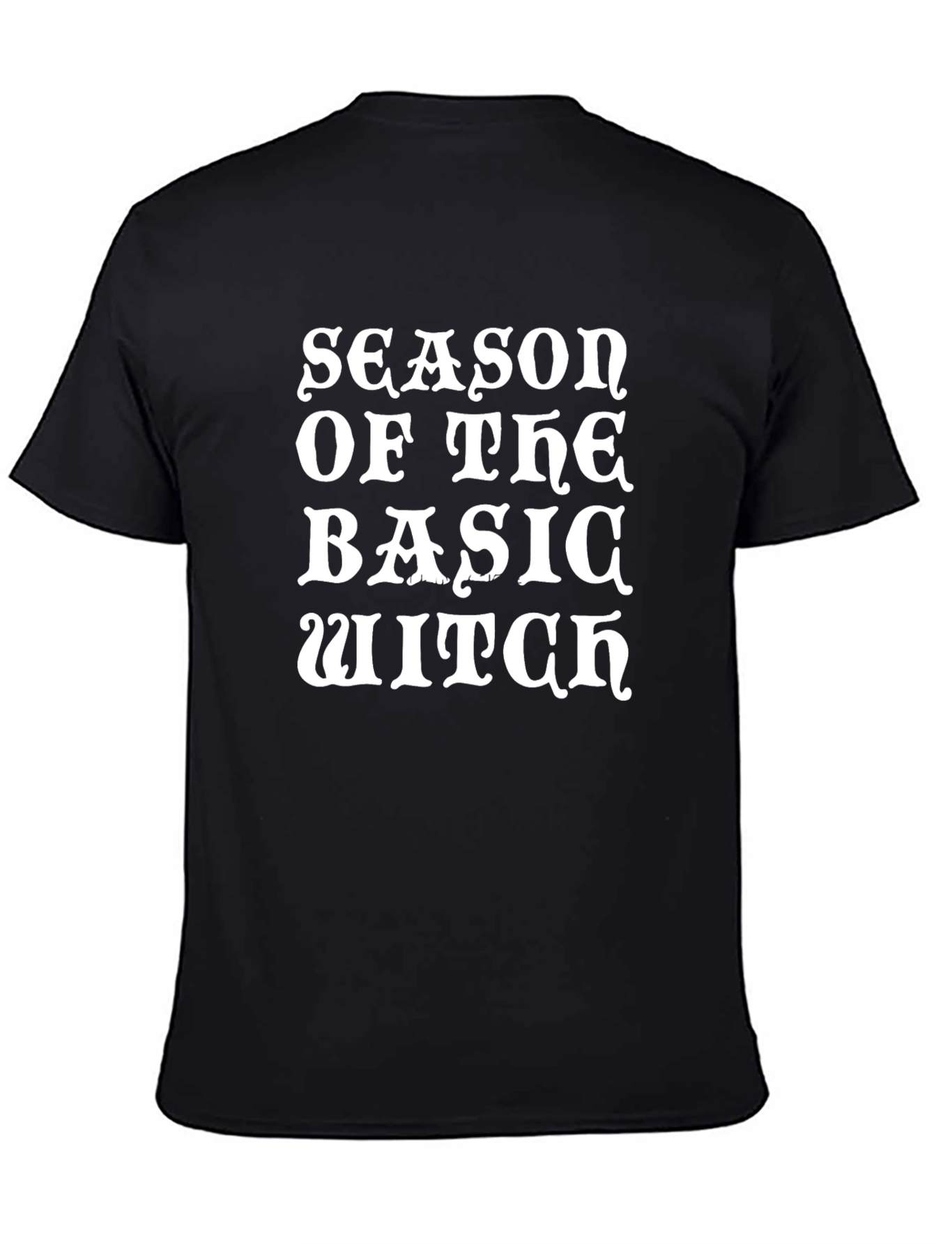 Basic Witch Season Black T-Shirt