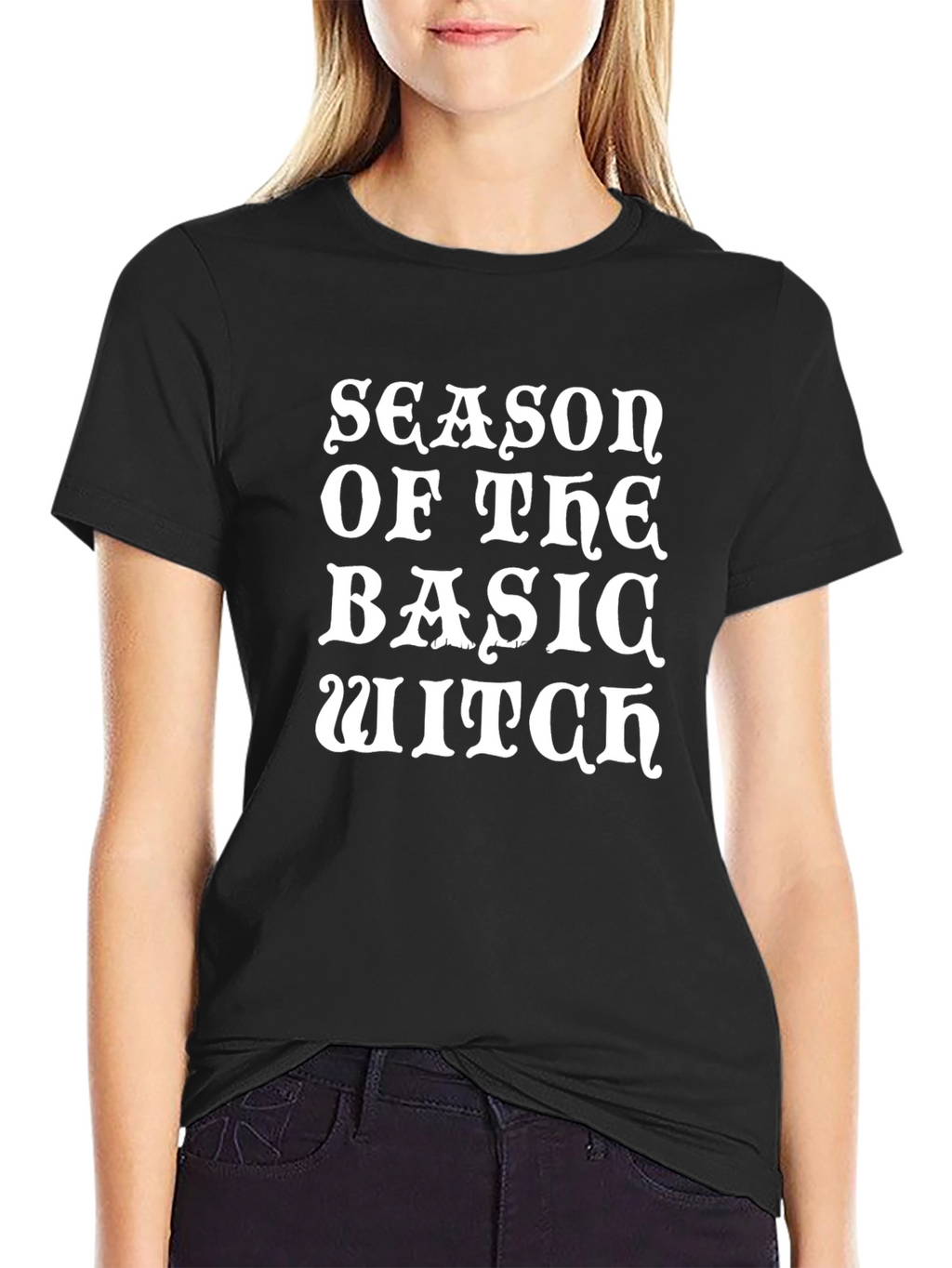 Basic Witch Season Black T-Shirt