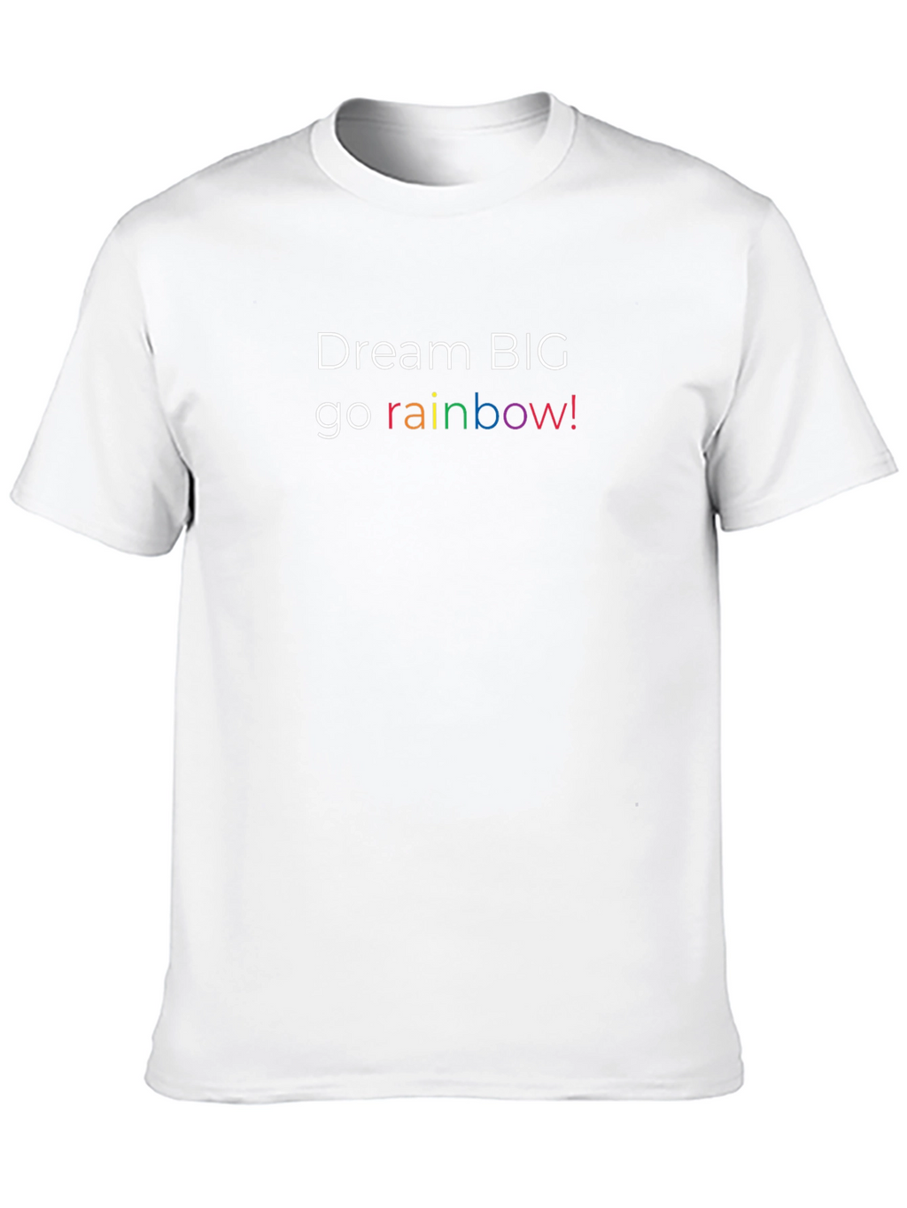 Dream Big Rainbow Tee