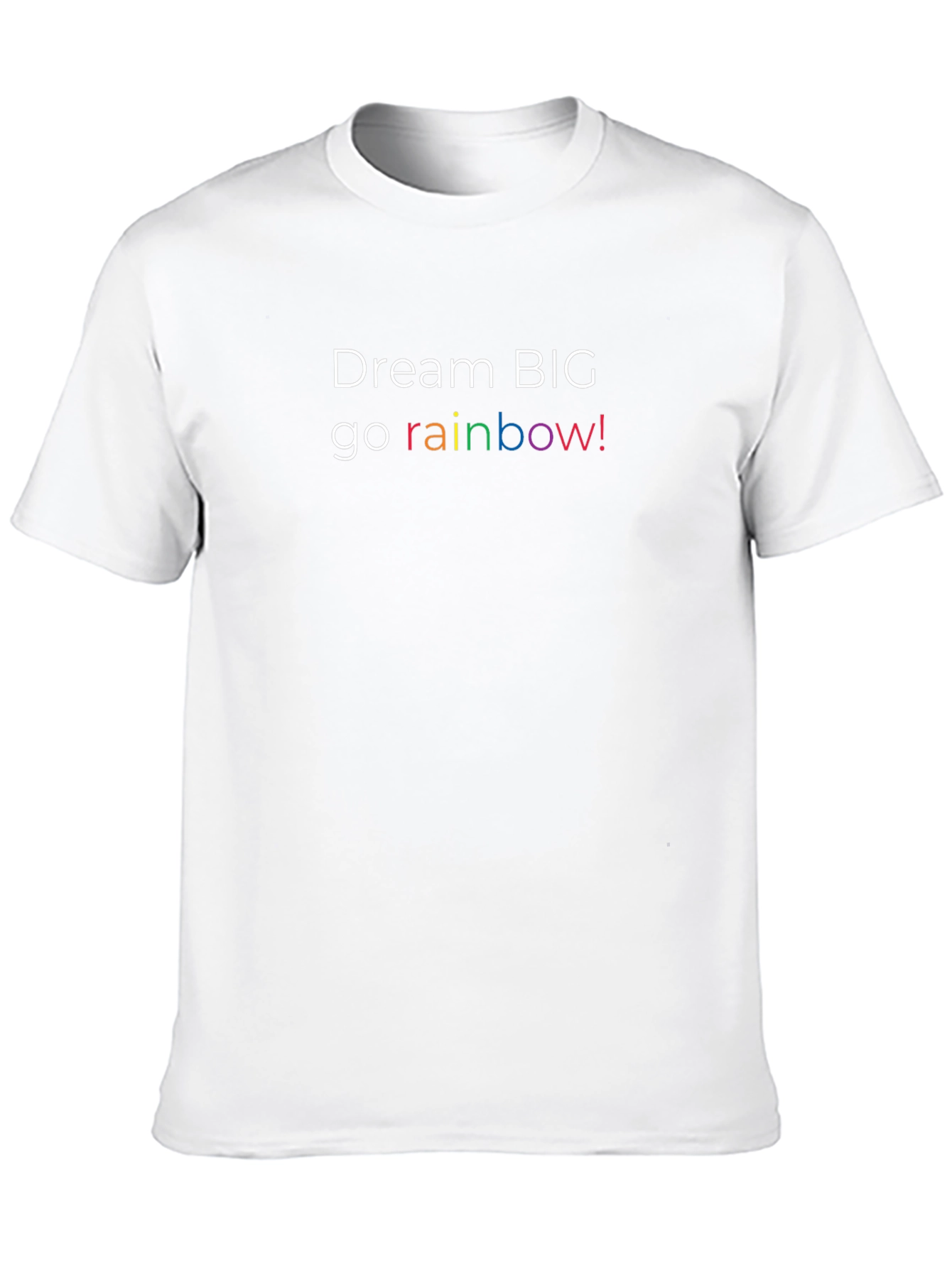 Dream Big Rainbow Tee