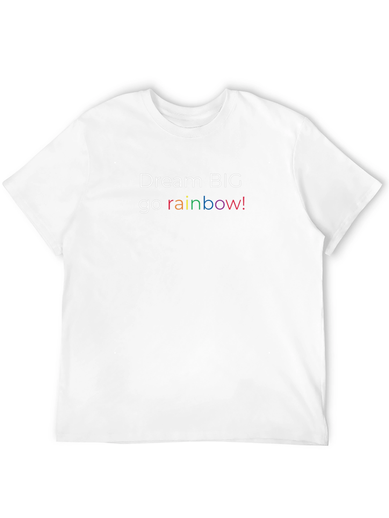 Dream Big Rainbow Tee