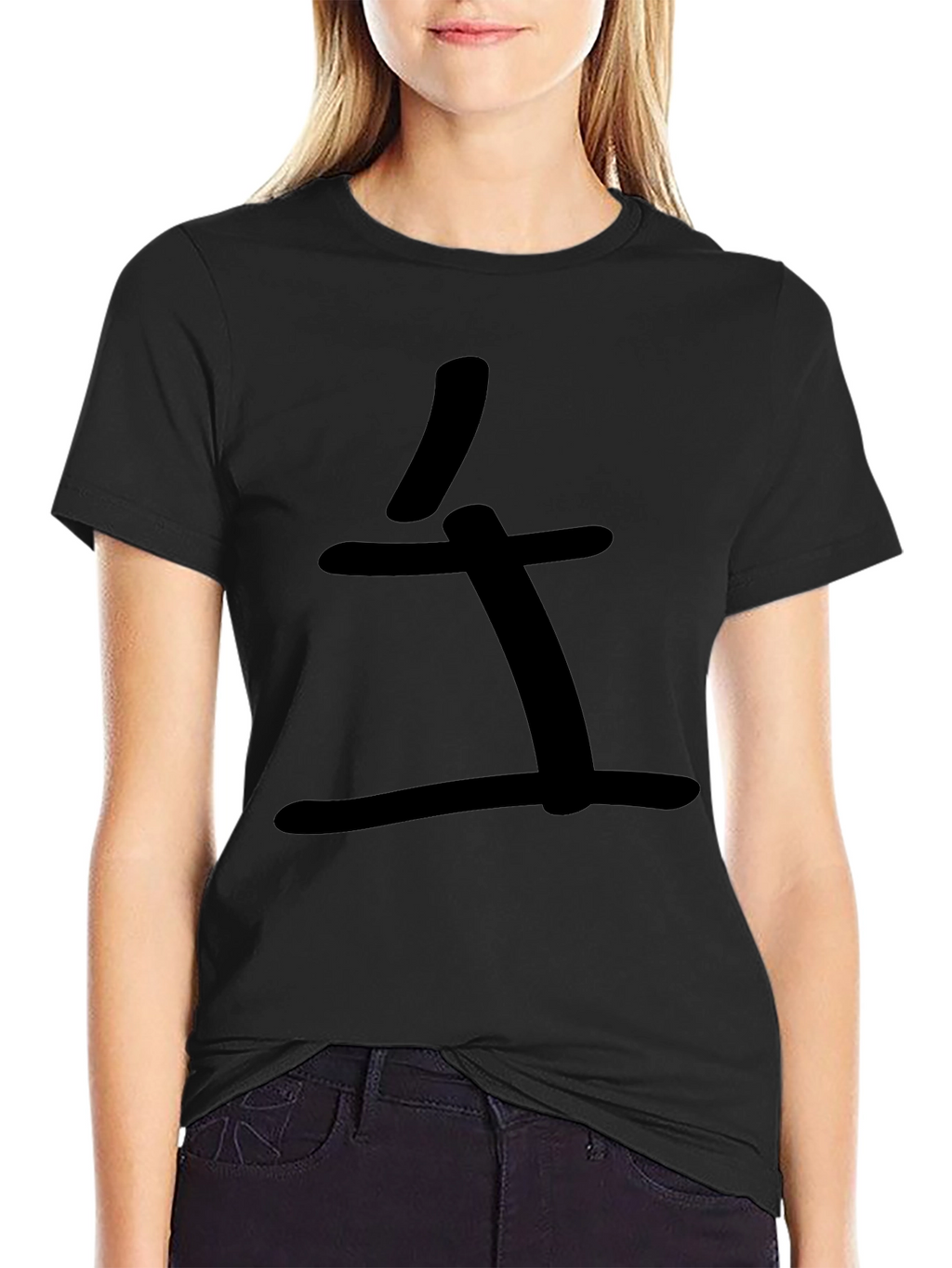 Minimalist Kanji T-Shirt - Casual Style