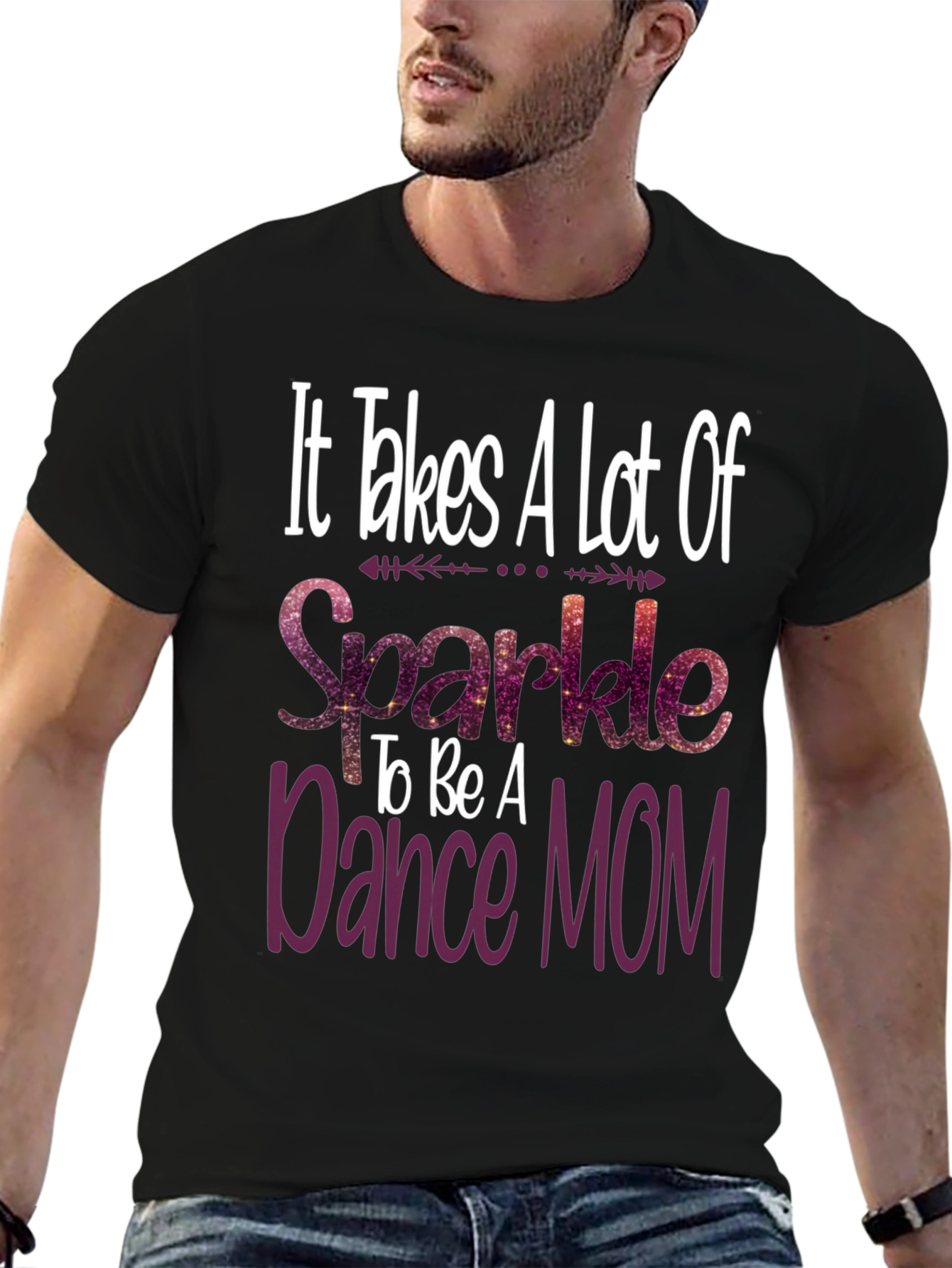 Dance Mom Sparkle Graphic Tee Shirt