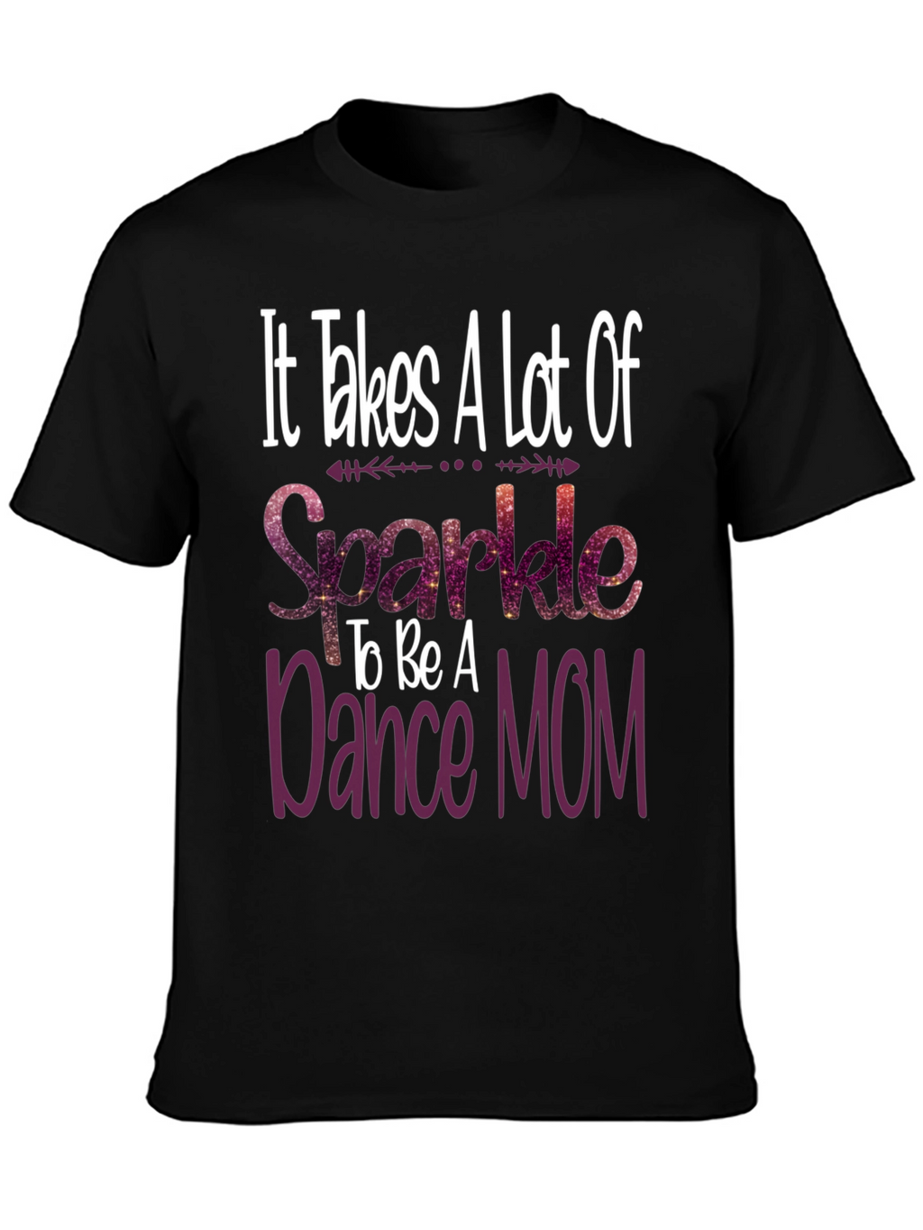 Dance Mom Sparkle Graphic Tee Shirt