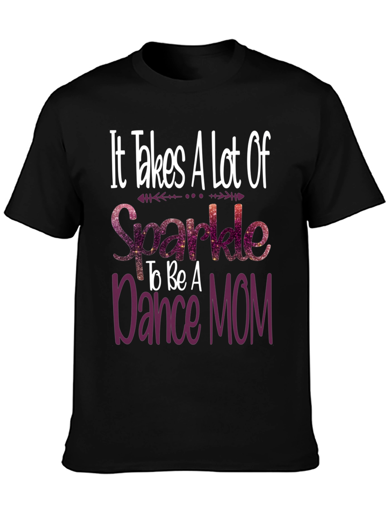 Dance Mom Sparkle Graphic Tee Shirt