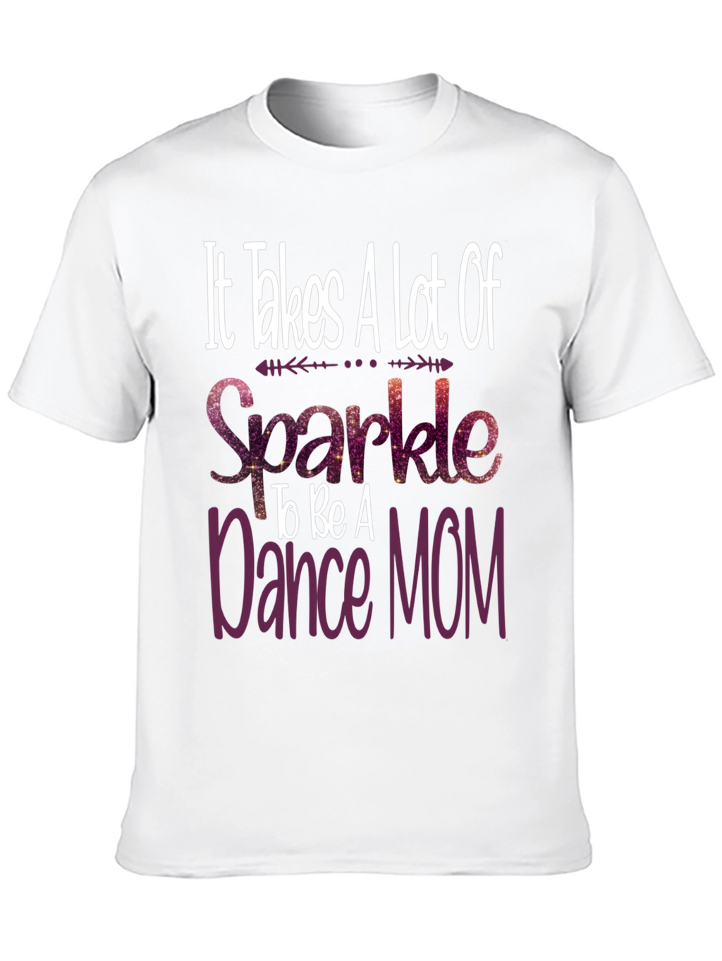 Dance Mom Sparkle Graphic Tee Shirt