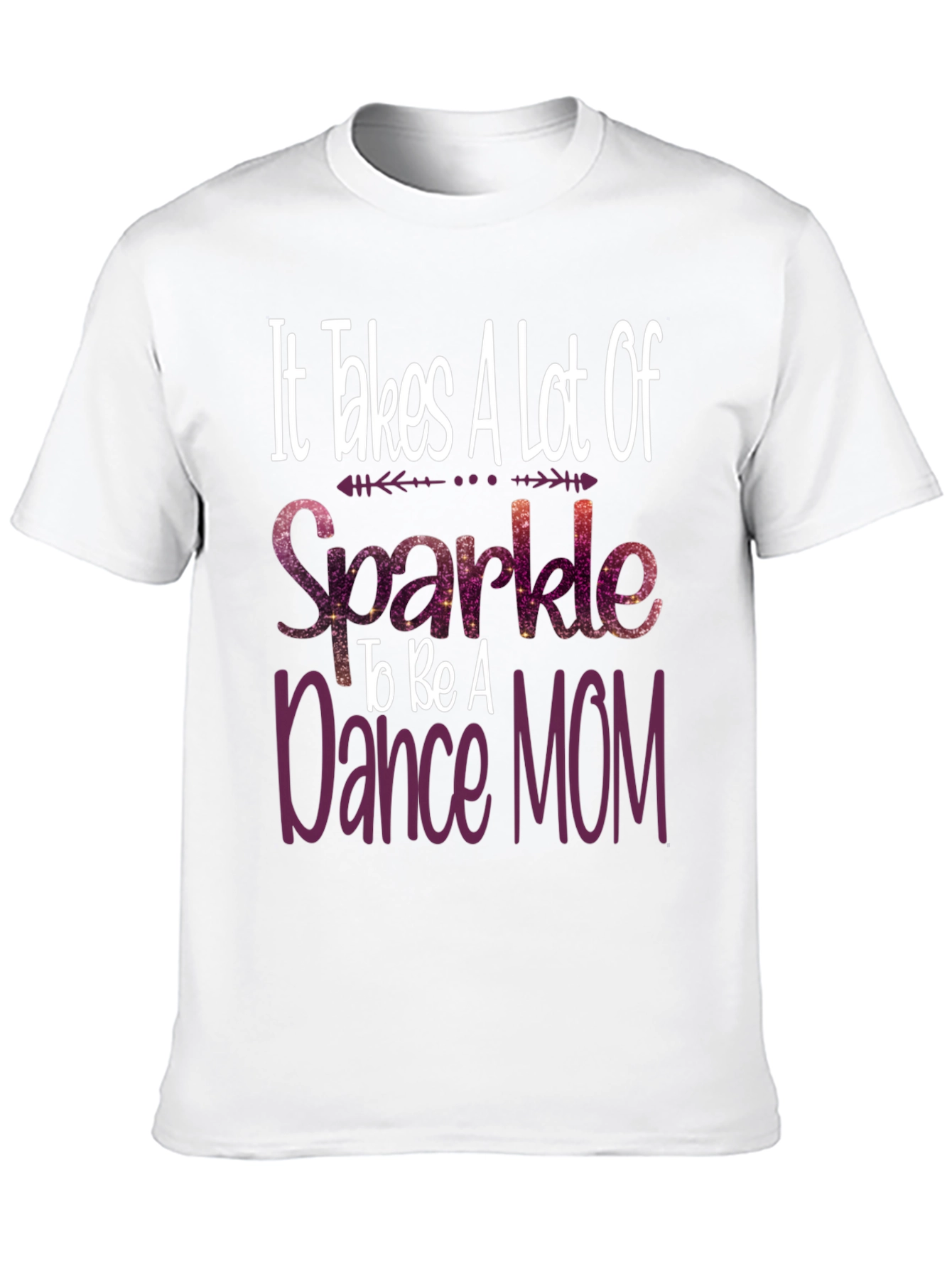 Dance Mom Sparkle Graphic Tee Shirt