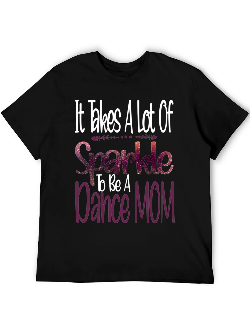 Dance Mom Sparkle Graphic Tee Shirt