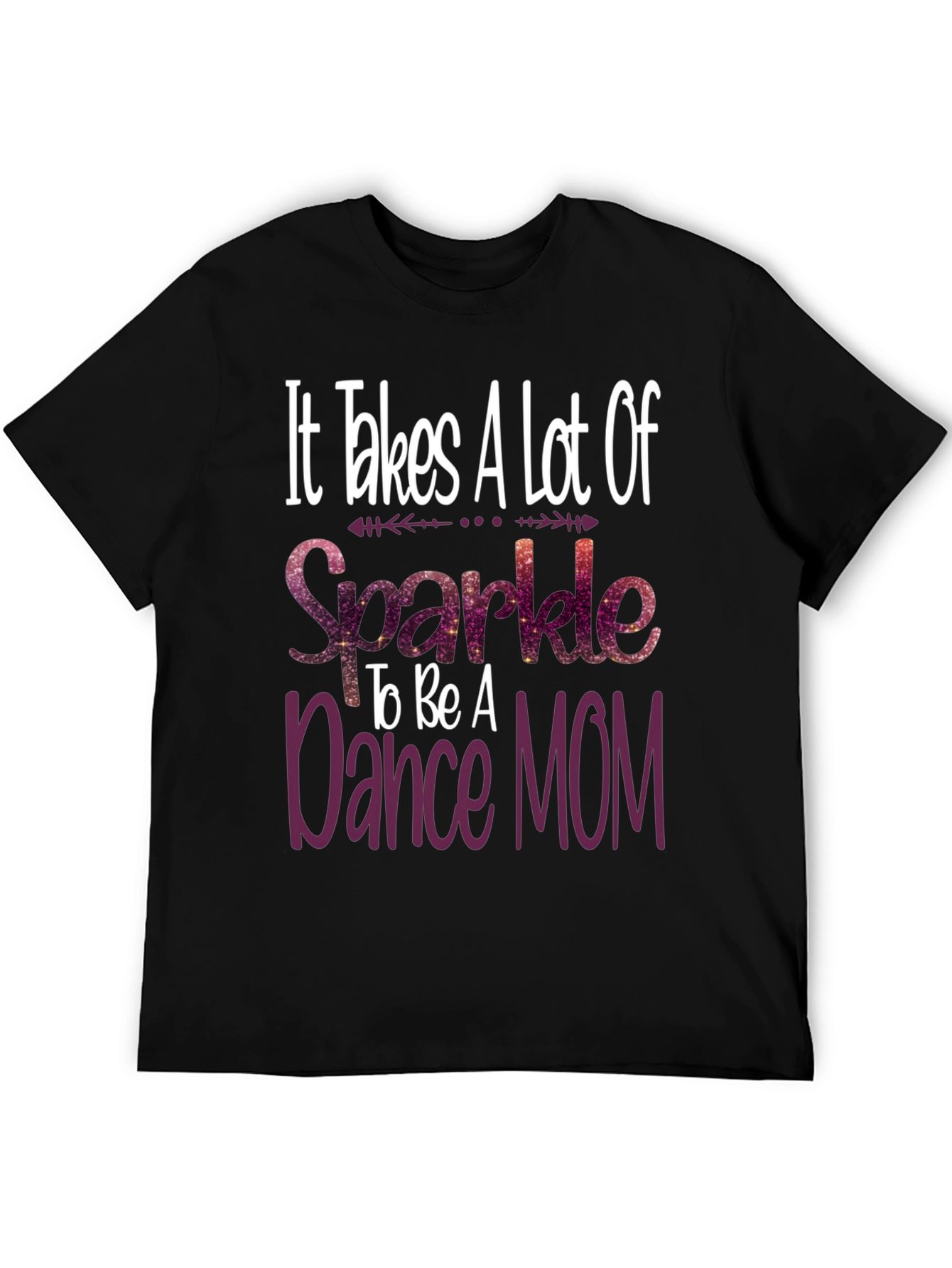 Dance Mom Sparkle Graphic Tee Shirt