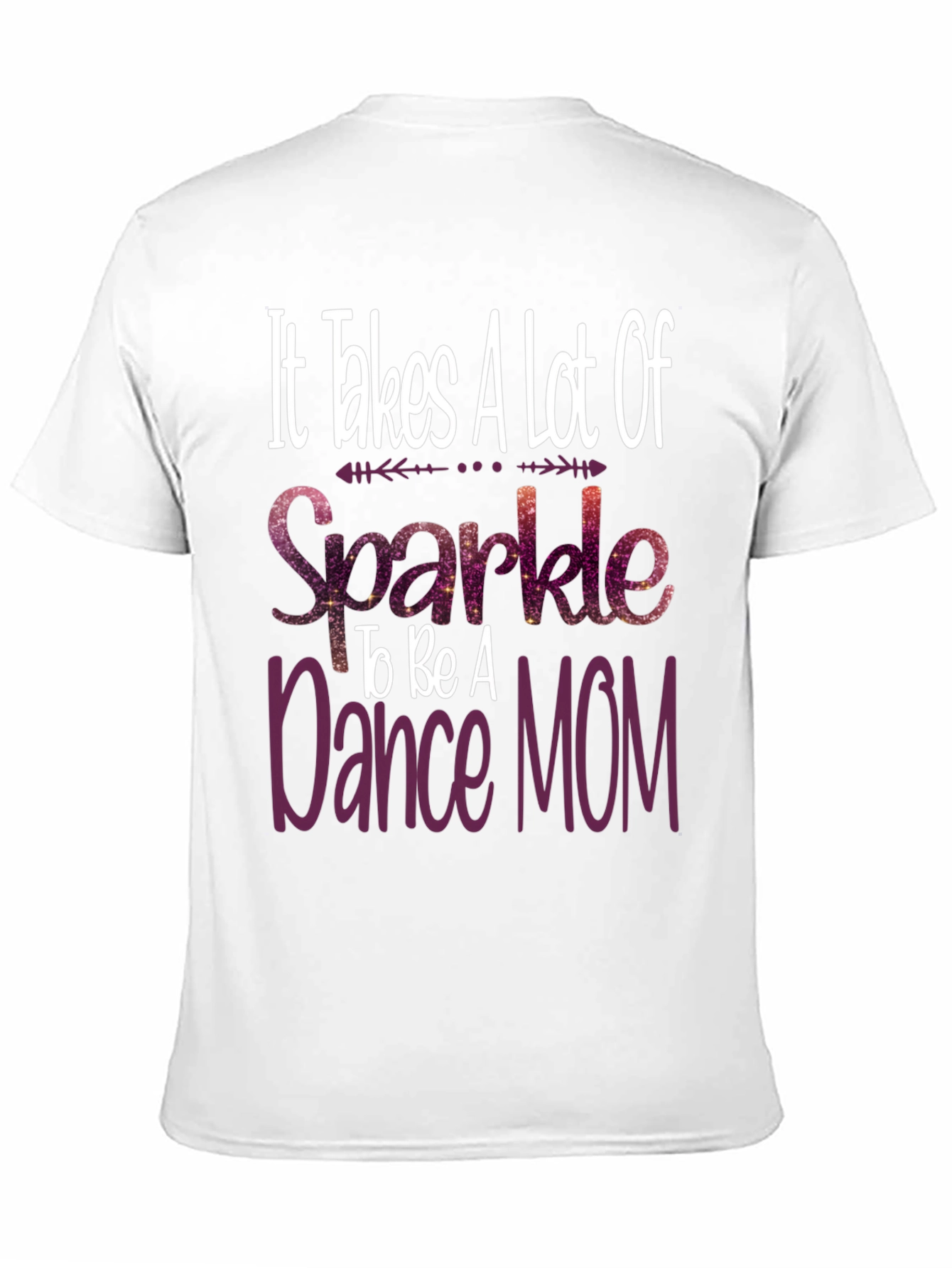 Dance Mom Sparkle Graphic Tee Shirt