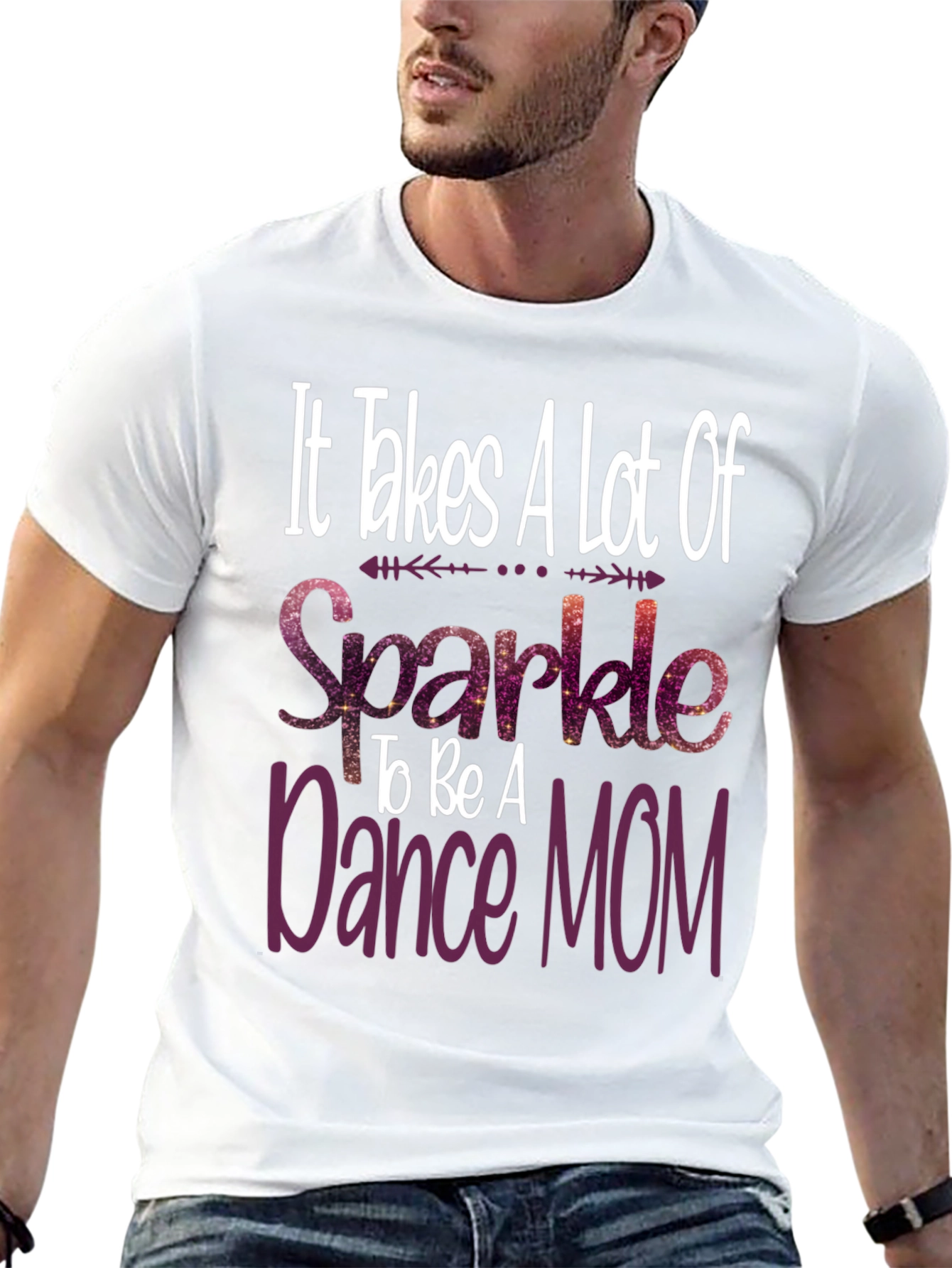 Dance Mom Sparkle Graphic Tee Shirt