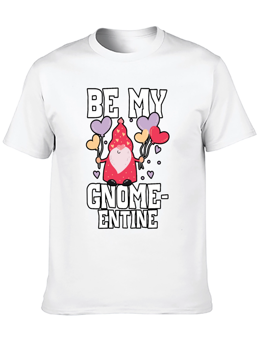 Be My Gnome-entine Valentines Day Graphic Tee