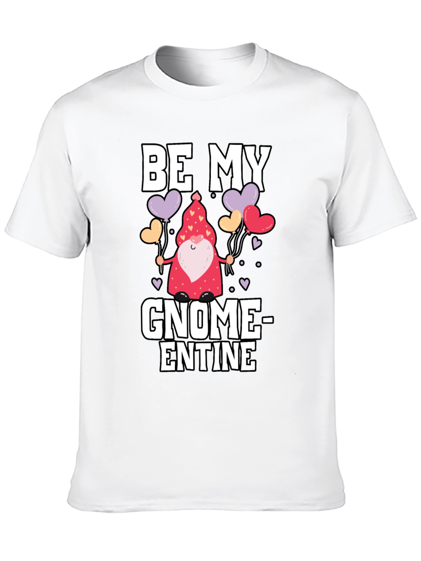 Be My Gnome-entine Valentines Day Graphic Tee