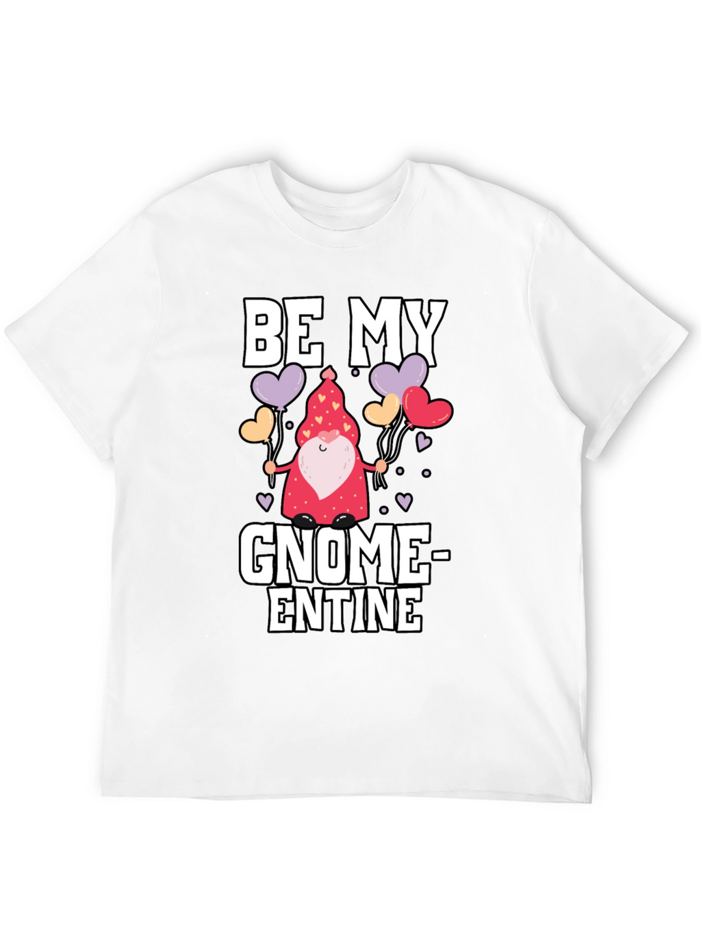 Be My Gnome-entine Valentines Day Graphic Tee