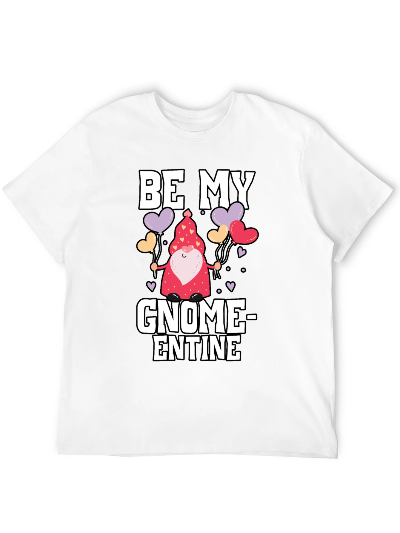 Be My Gnome-entine Valentines Day Graphic Tee