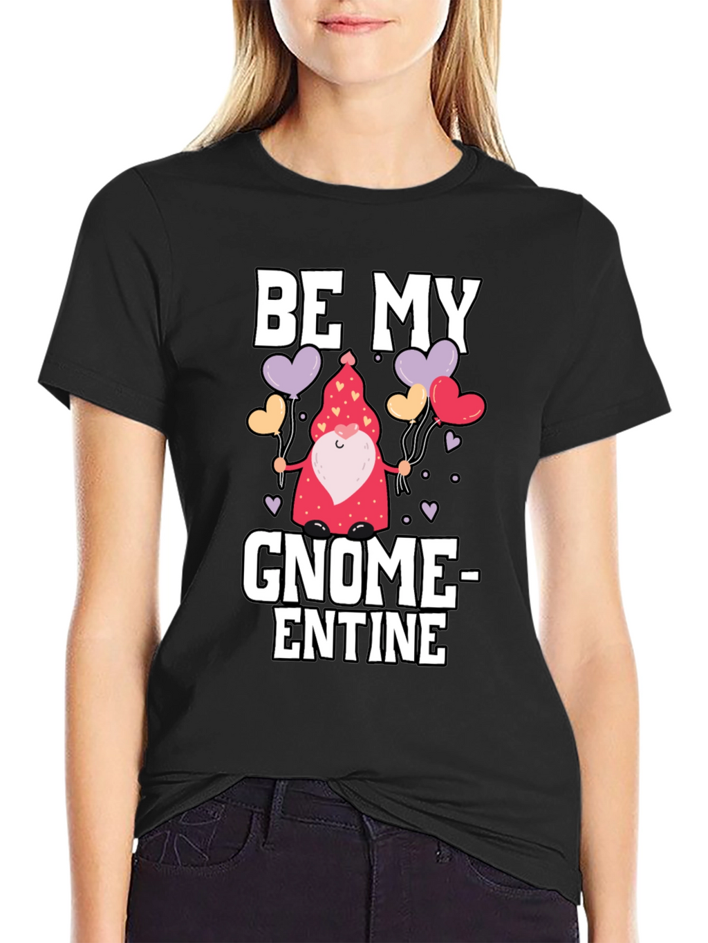 Be My Gnome-entine Valentines Day Graphic Tee