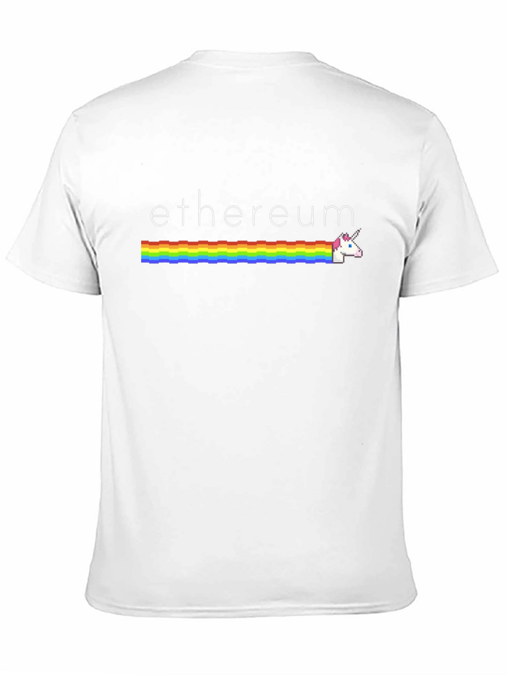 Ethereum Unicorn Rainbow T-Shirt