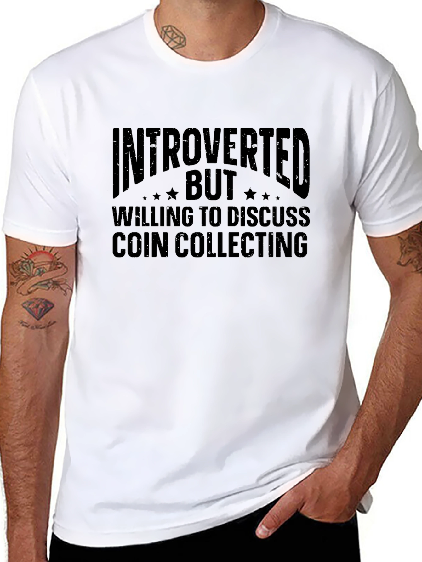 Introverted Coin Collecting T-Shirt
